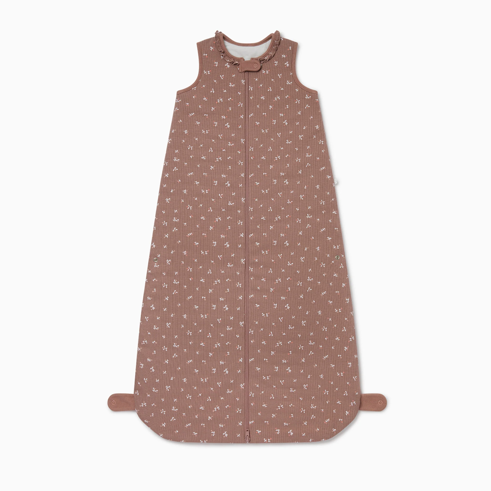 Floral Ribbed Front Opening Sleeping Bag 1.5 TOG - Image 3