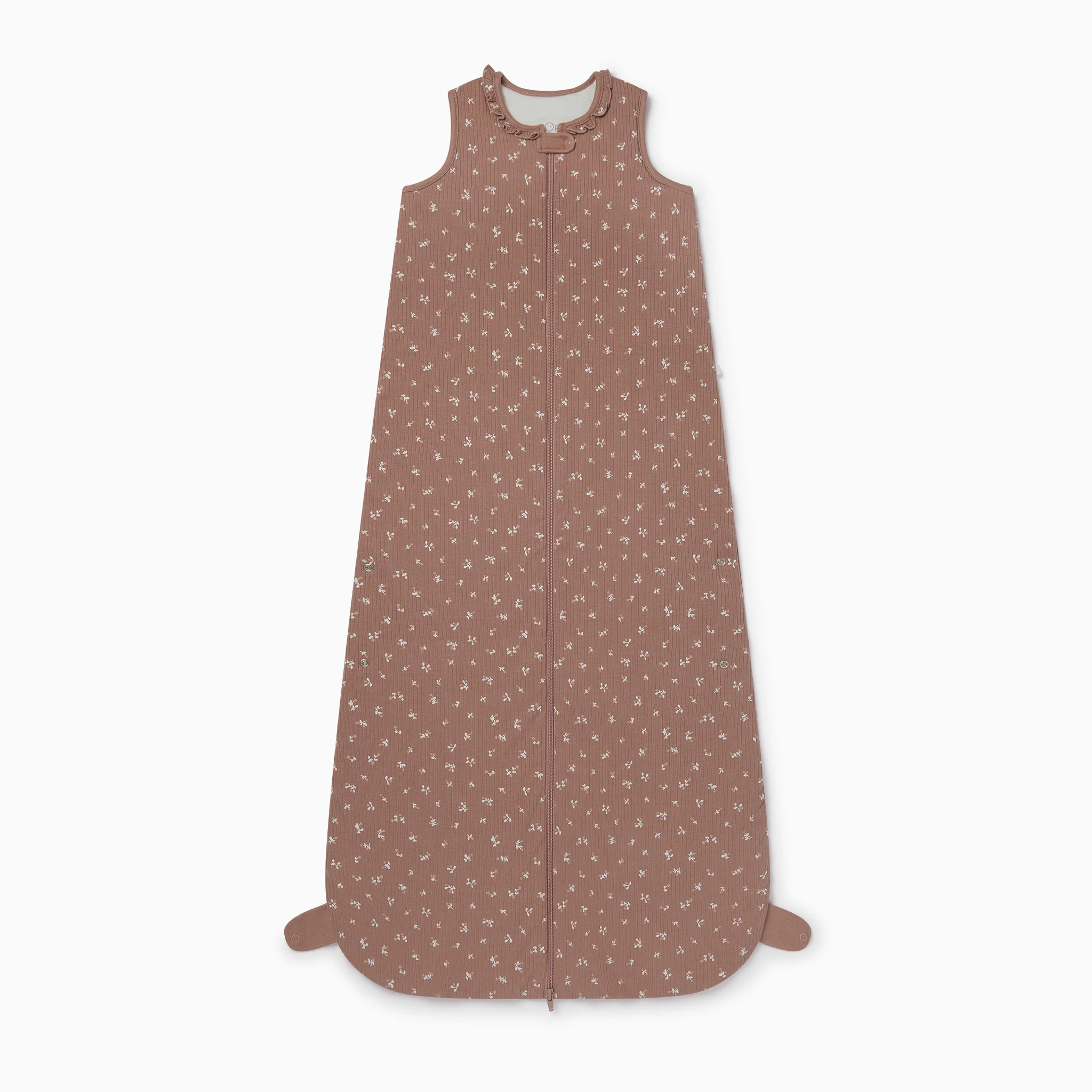 Floral Ribbed Front Opening Sleeping Bag 1.5 TOG - Image 5
