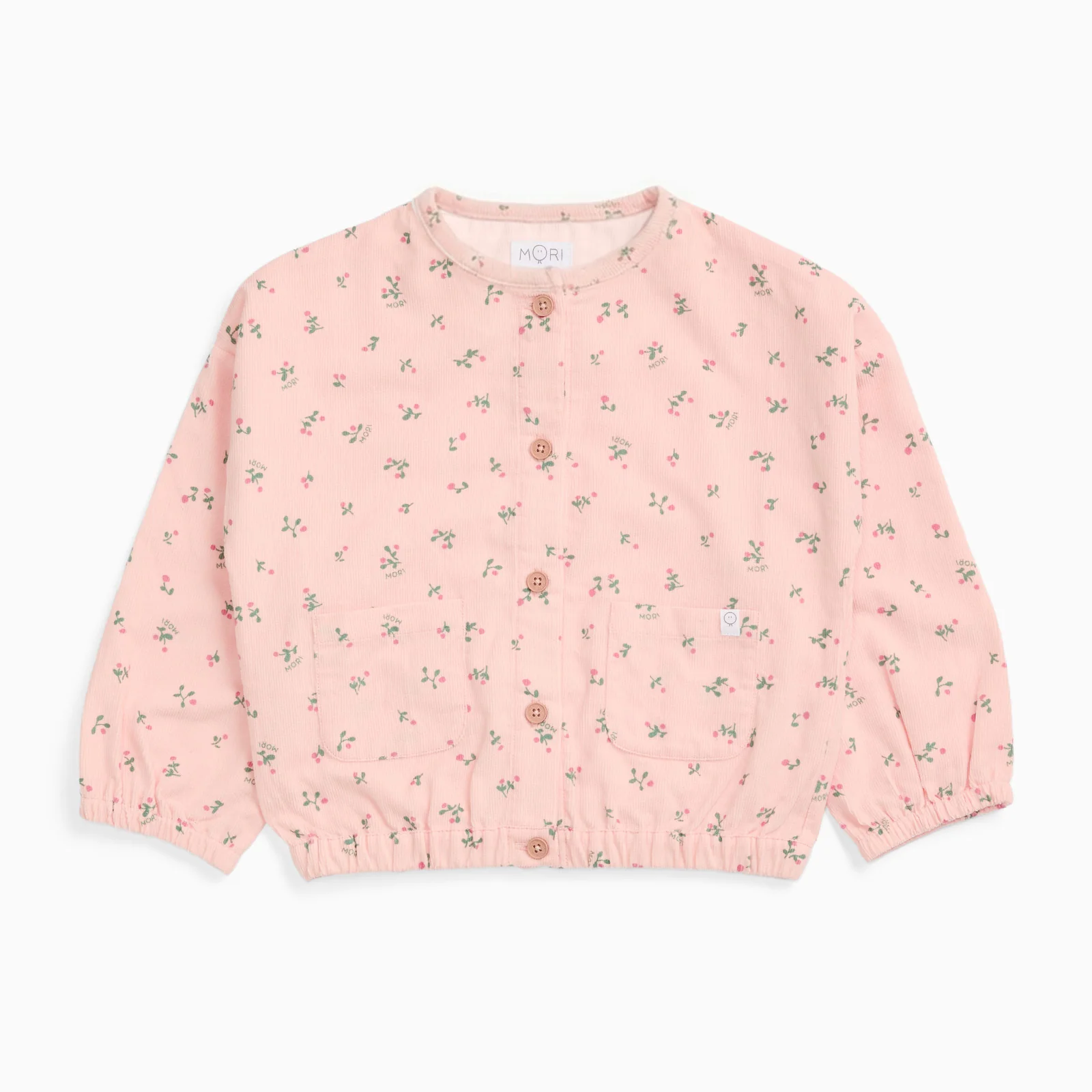 Floral Soft Corduroy Jacket
