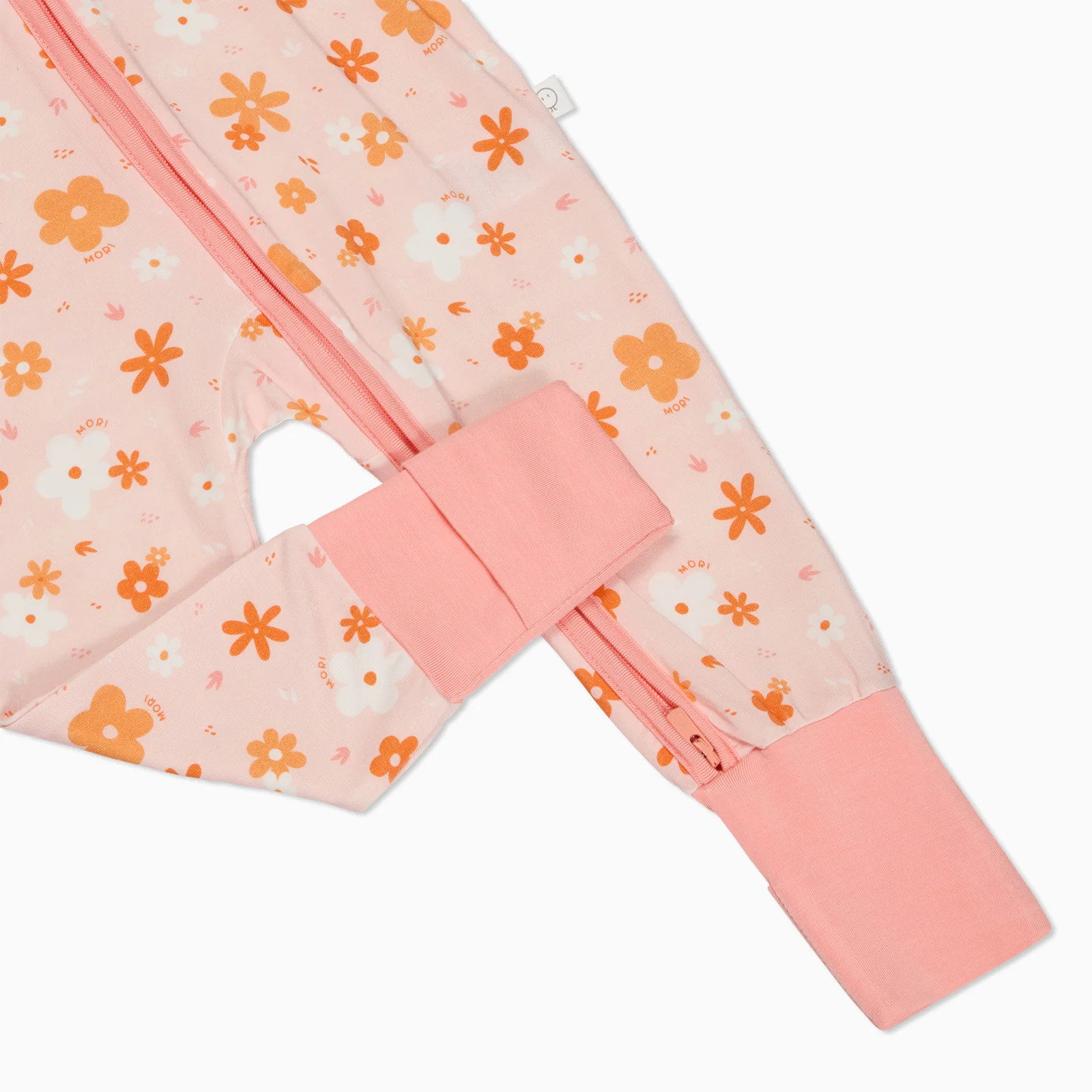 Flower Power Clever Zip Sleepsuit - Image 6