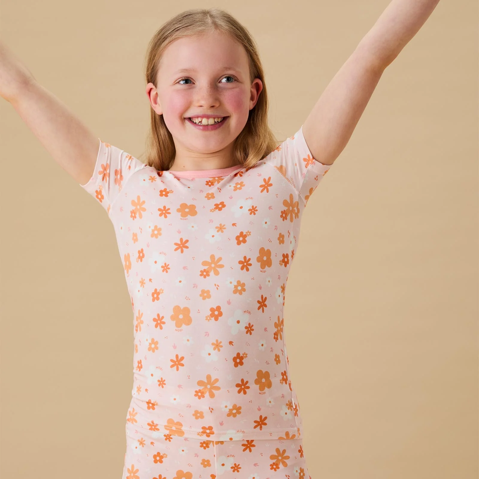 Flower Power Short Sleeve Pyjamas - Image 2
