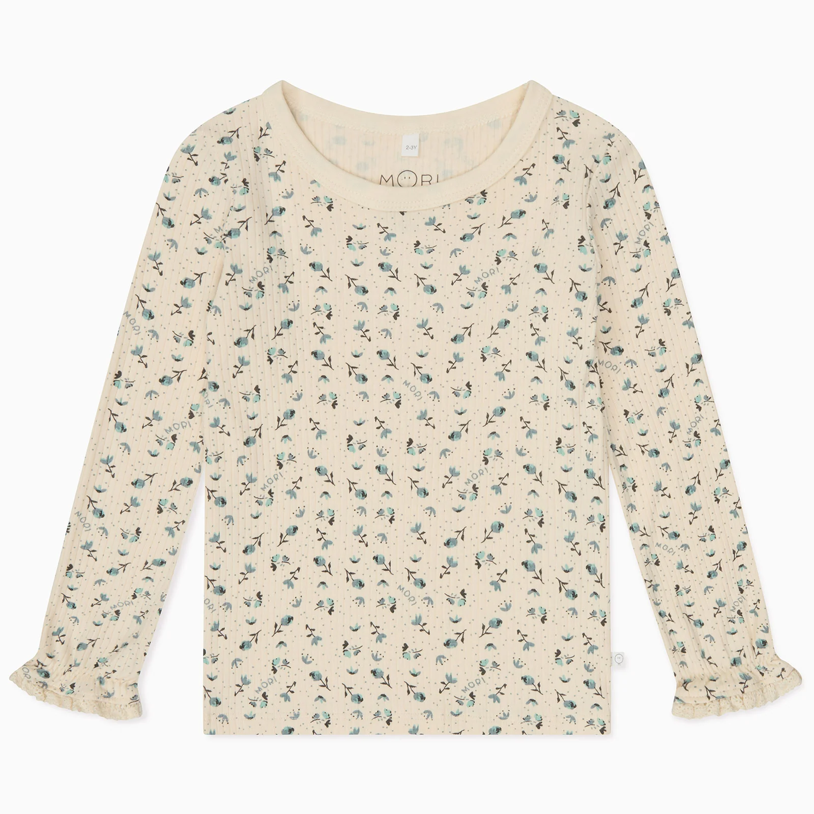 Floral Ribbed Pyjamas - Image 8