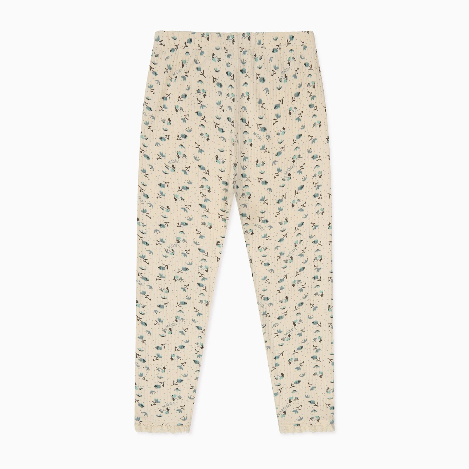 Floral Ribbed Pyjamas - Image 9