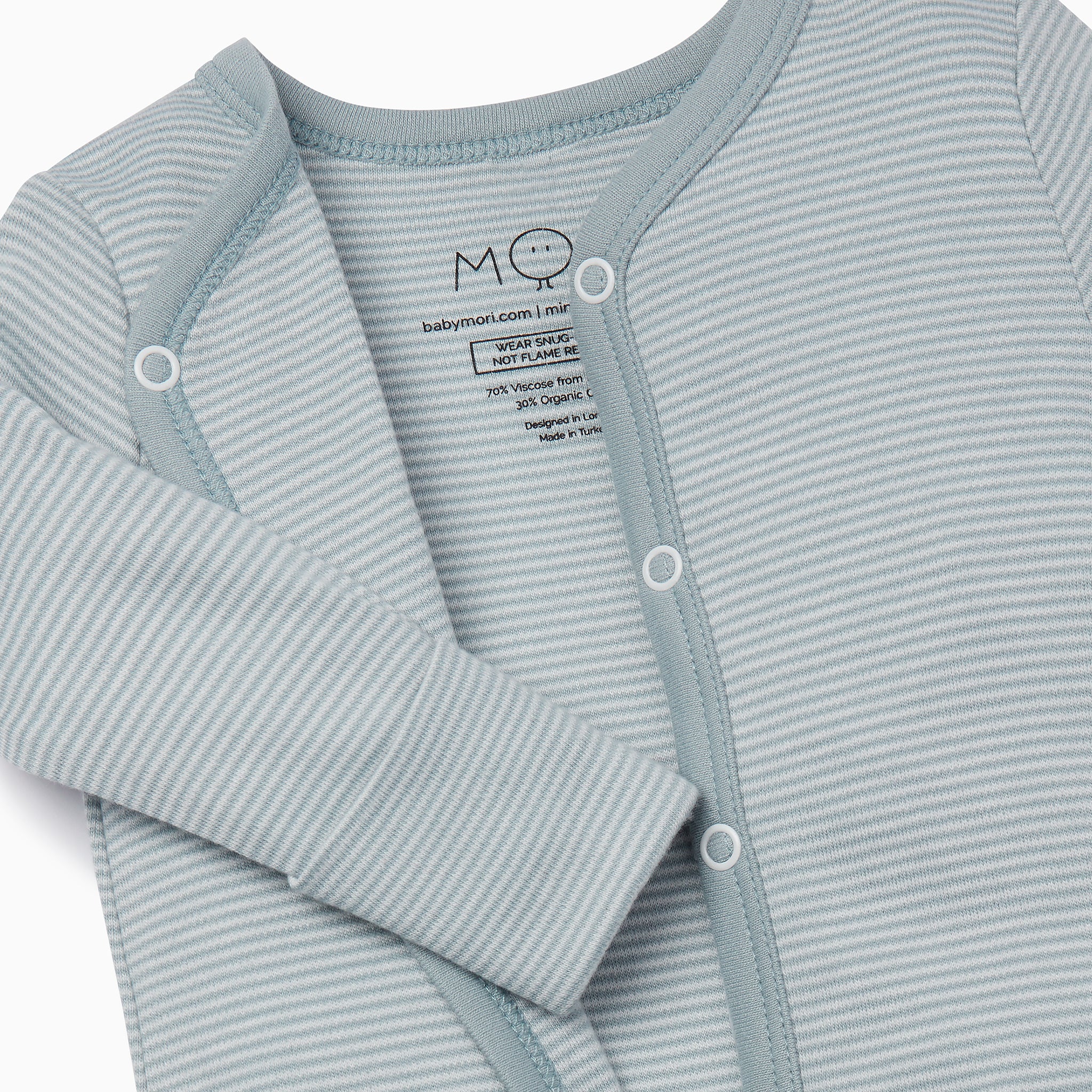 Footed Front Opening Sleepsuit - Image 2