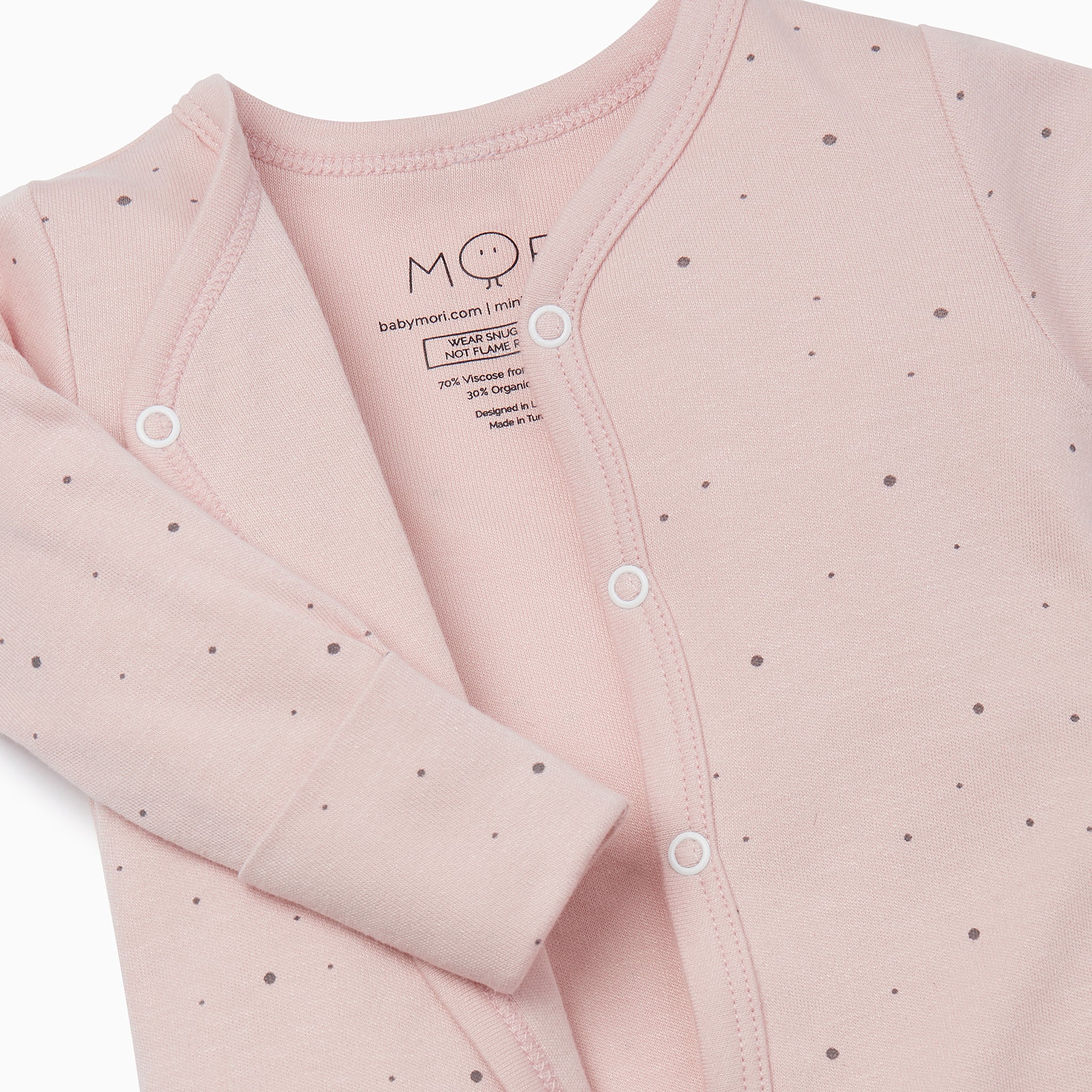 Footed Front Opening Sleepsuit - Image 9