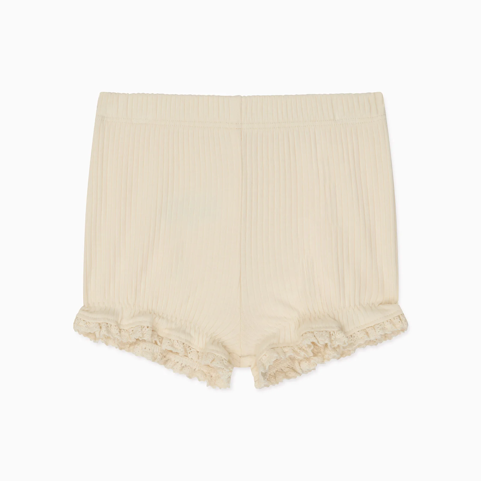 Frilled Ribbed Cardigan & Shorts Outfit - Image 9