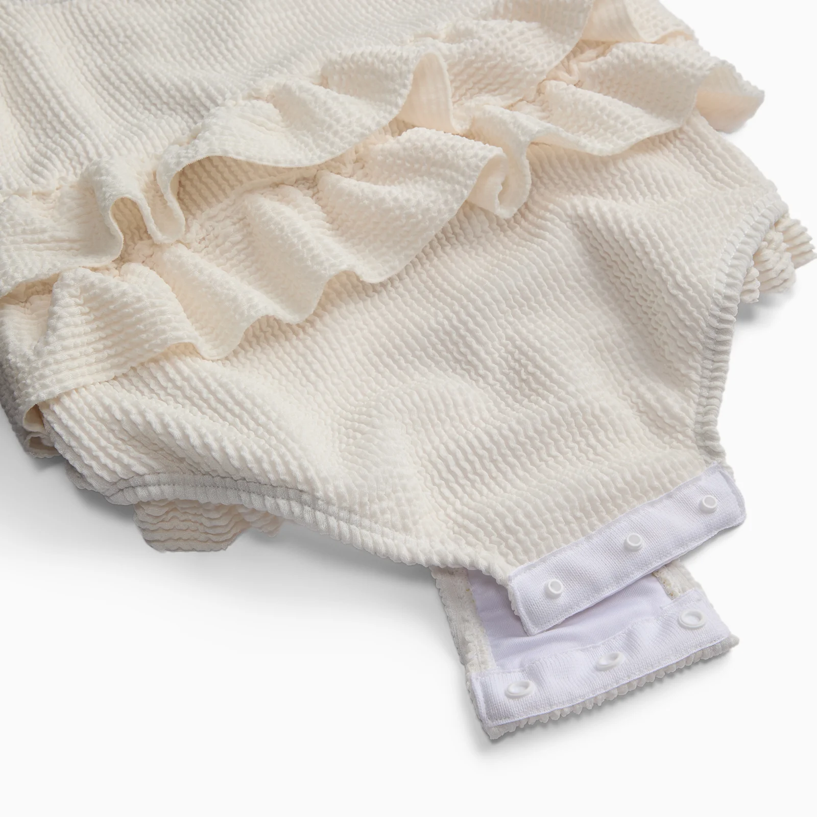 Frilled Swimsuit - Ecru - Image 3