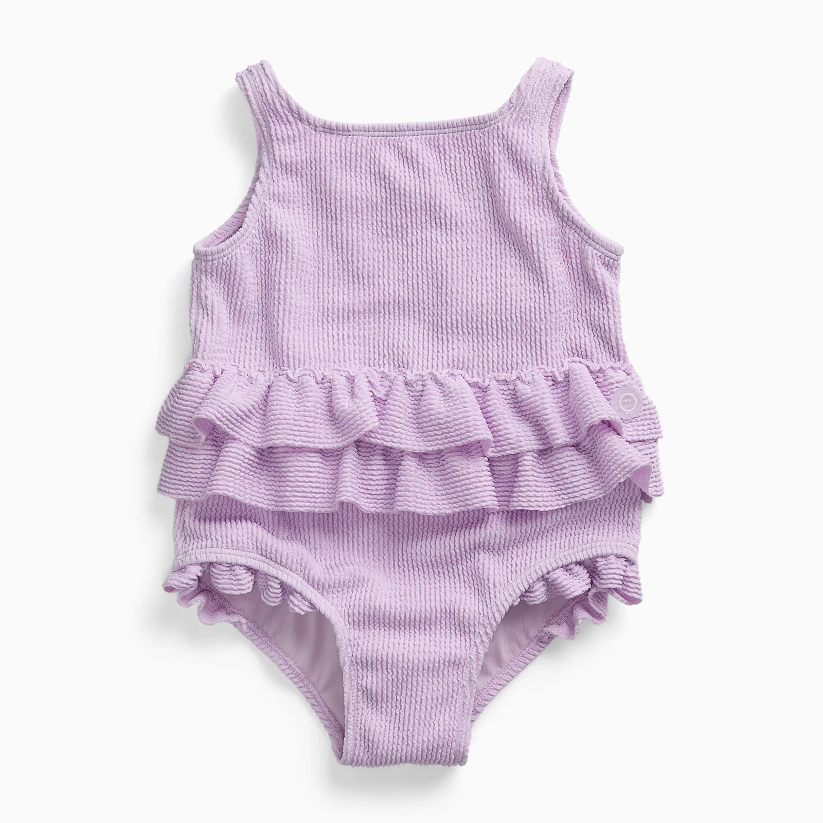 Frilled Swimsuit - Lilac - Image 2