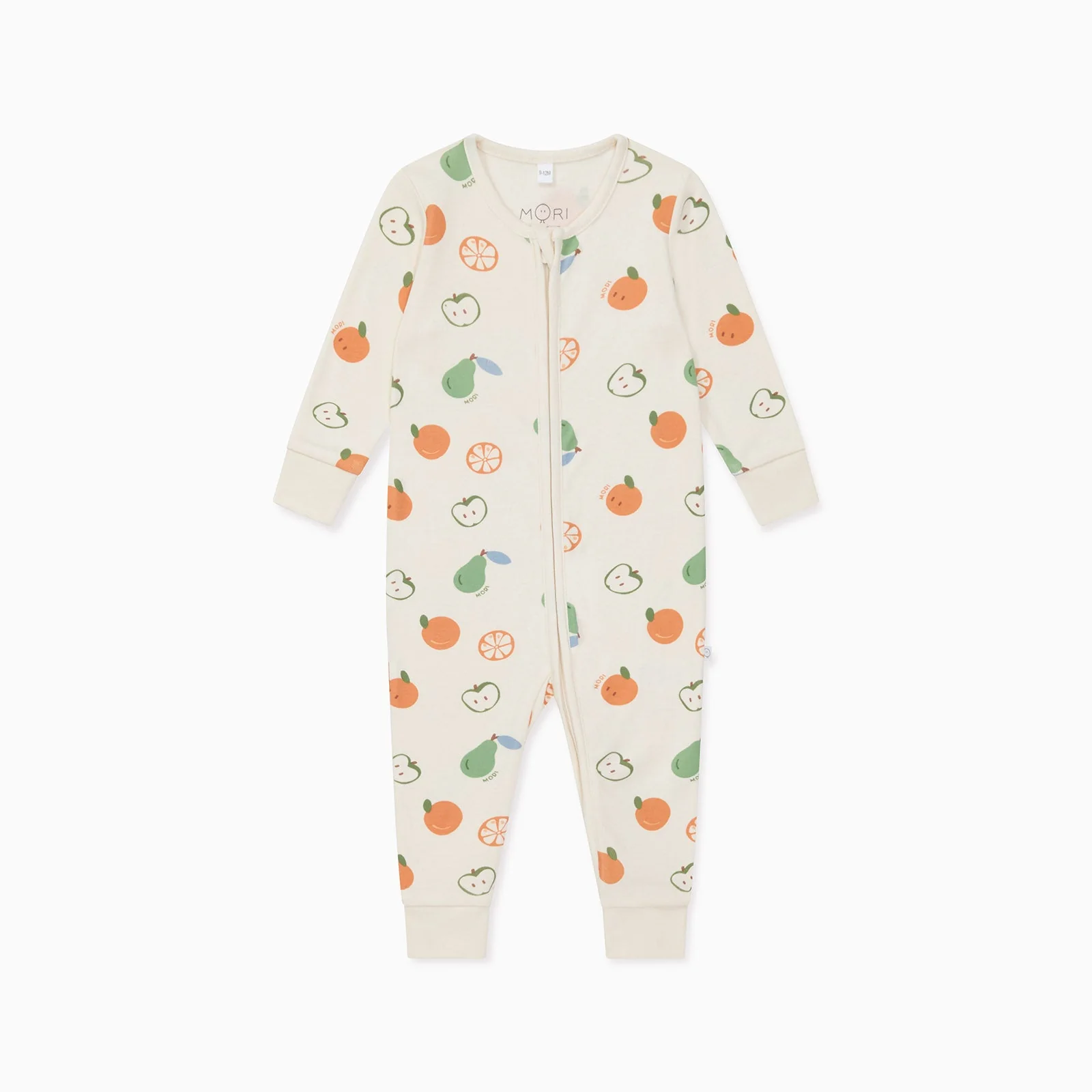Fruit Print Clever Zip Sleepsuit - Image 6