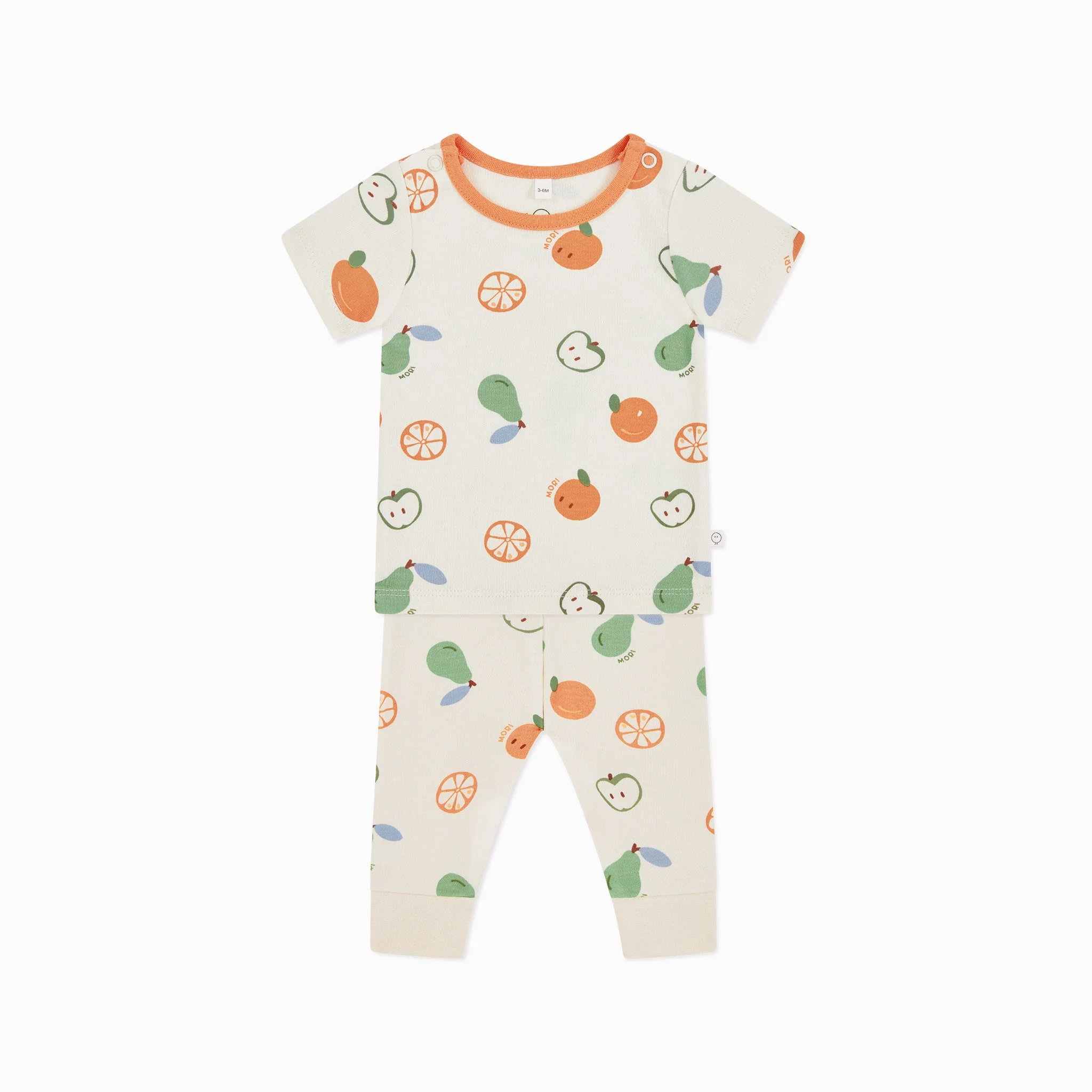 Fruit Print Short Sleeve Pyjamas