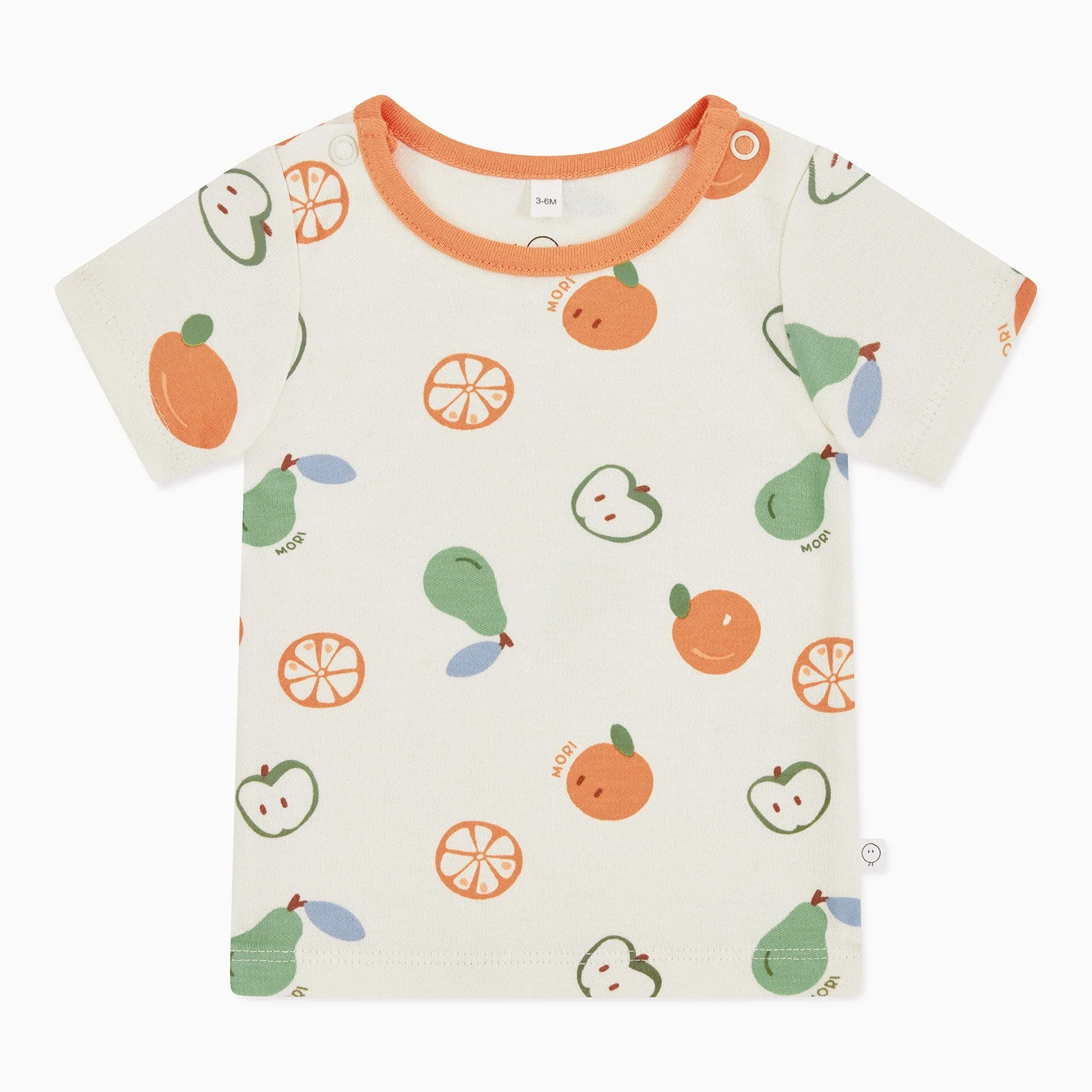 Fruit Print Short Sleeve Pyjamas - Image 2