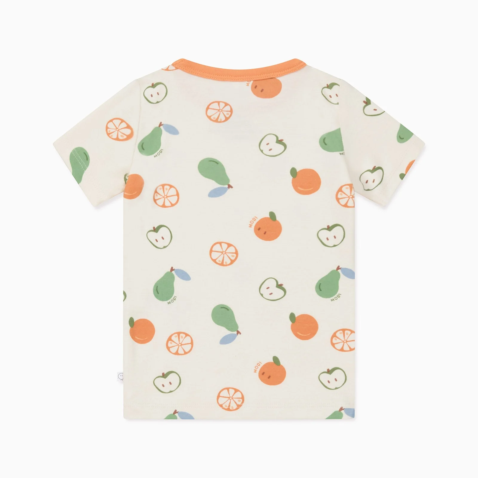 Fruit Print Short Sleeve Pyjamas - Image 5