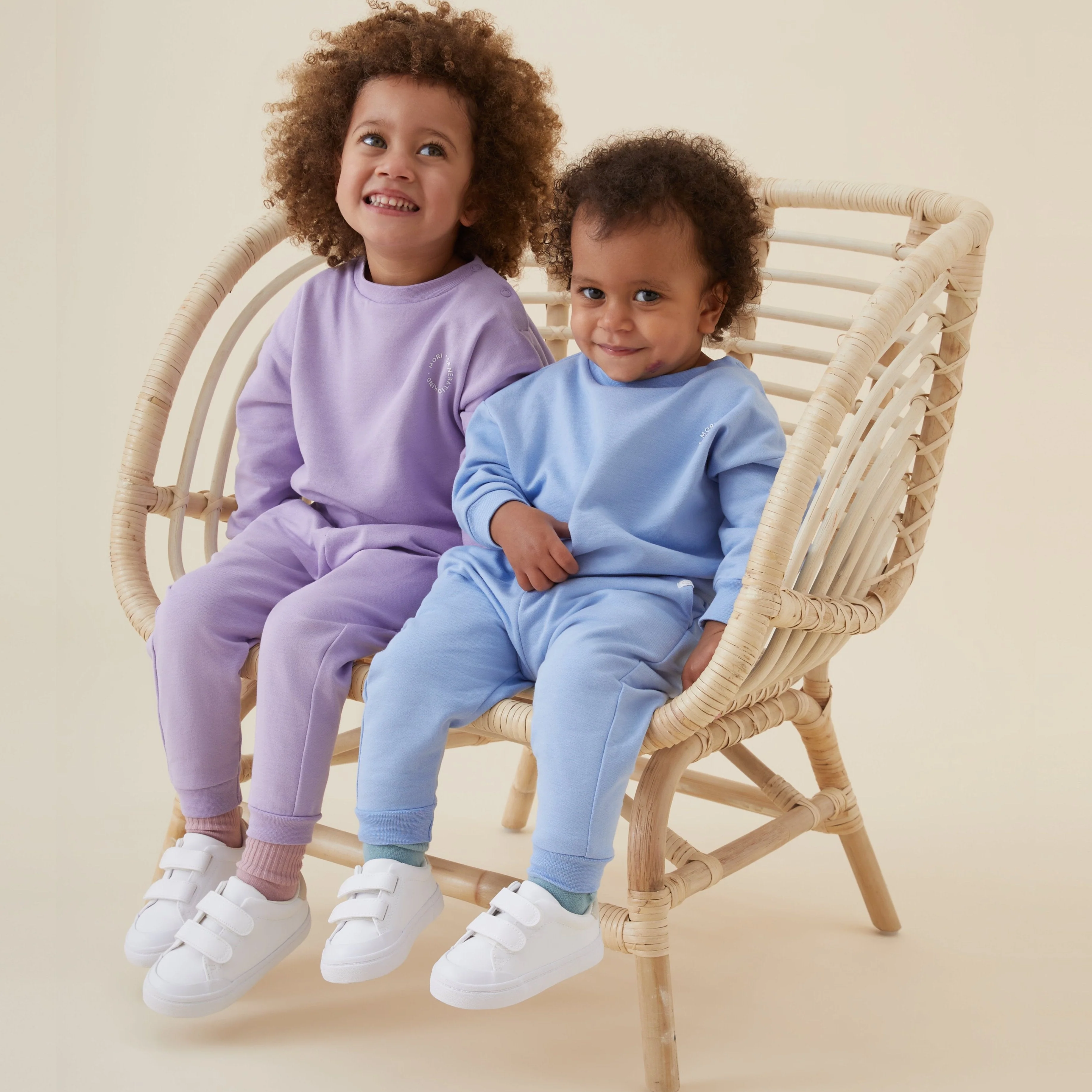 Generation Kind Oversized Sweatshirt & Joggers Outfit - Lilac - Image 2