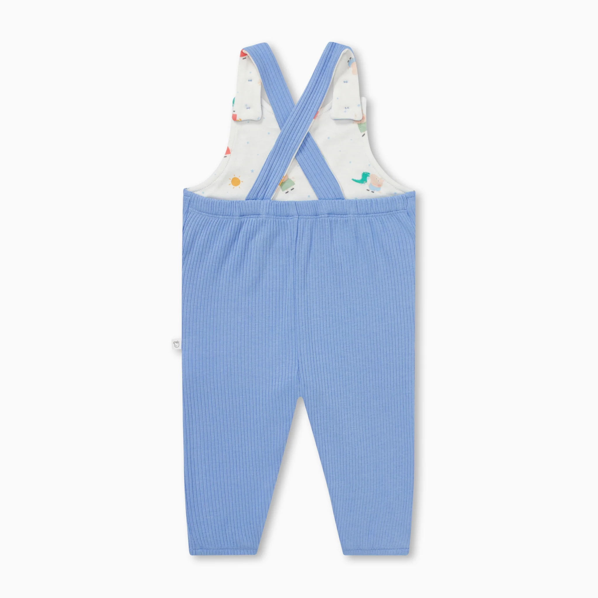 George Pig Ribbed Dungarees & bodysuit Outfit - Image 8