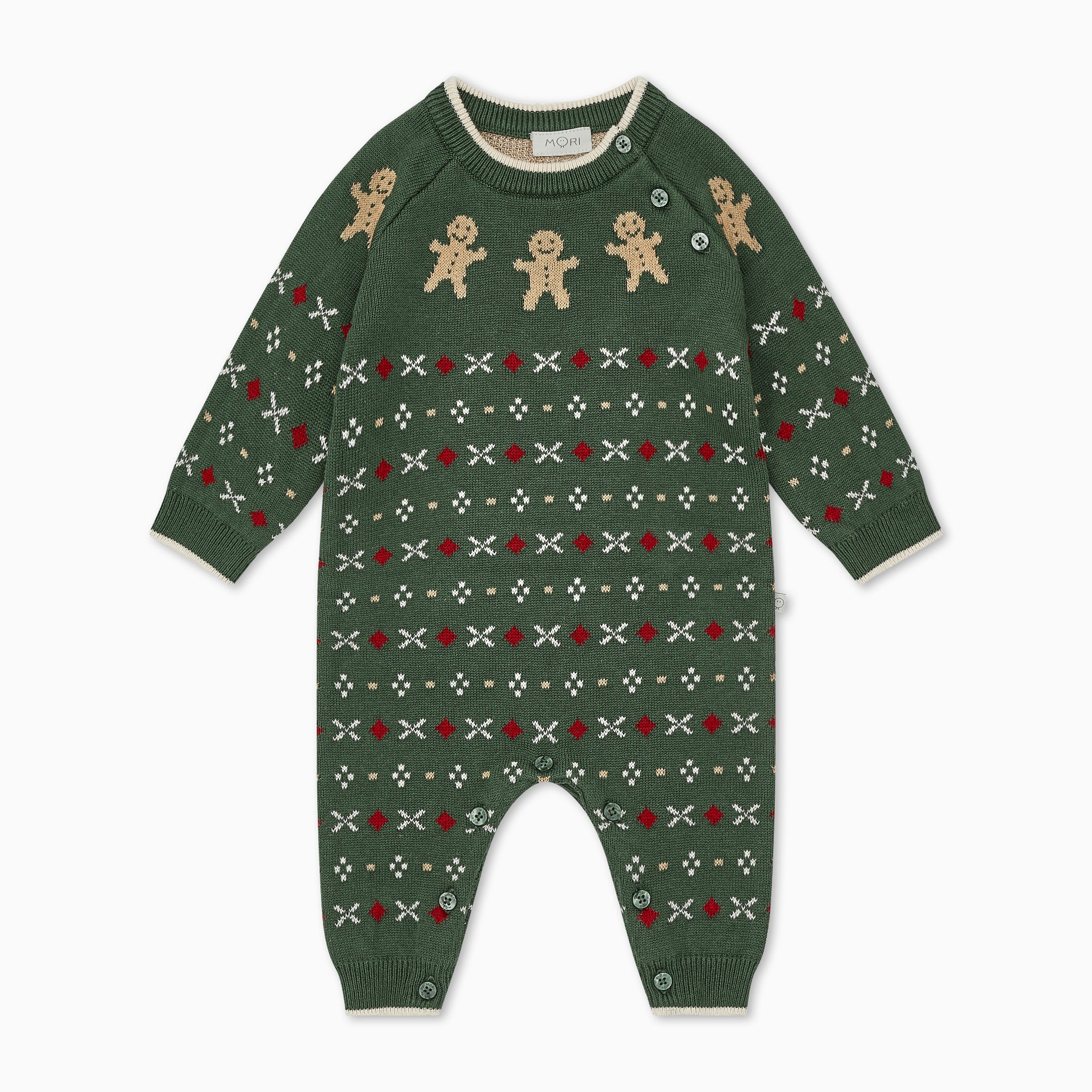 Gingerbread Knitted Jumpsuit