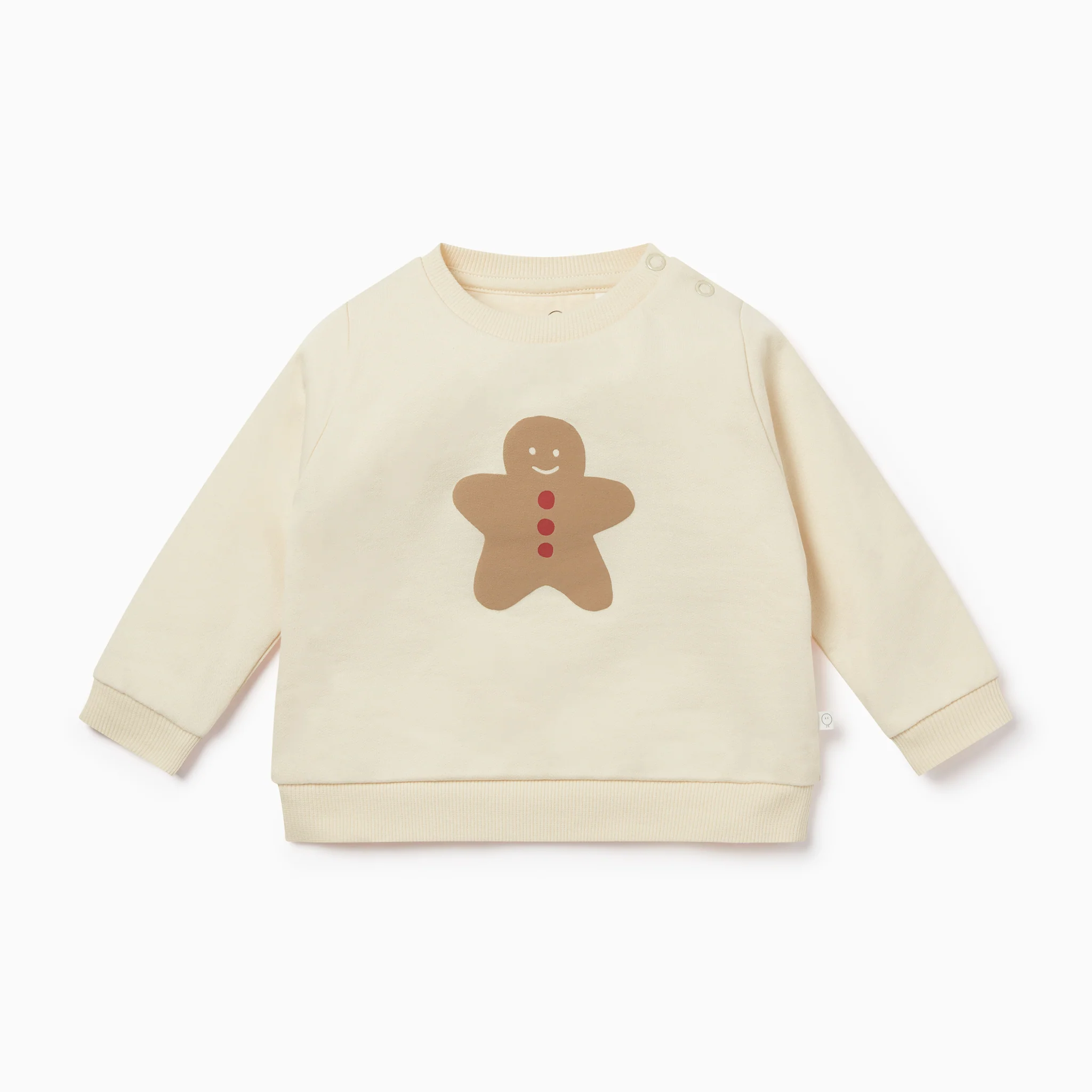 Gingerbread Sweatshirt & Ribbed Leggings Outfit - Image 2