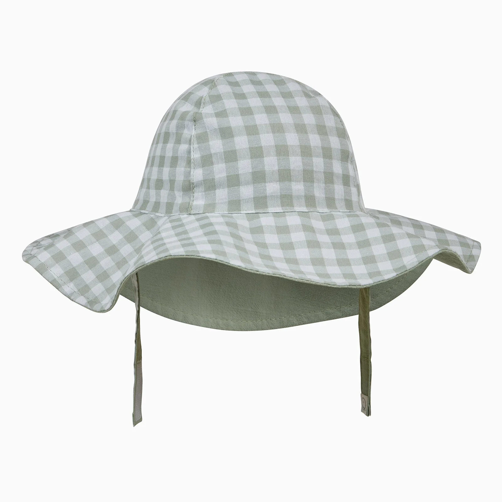Gingham Reversible Floppy Hat - Image 4