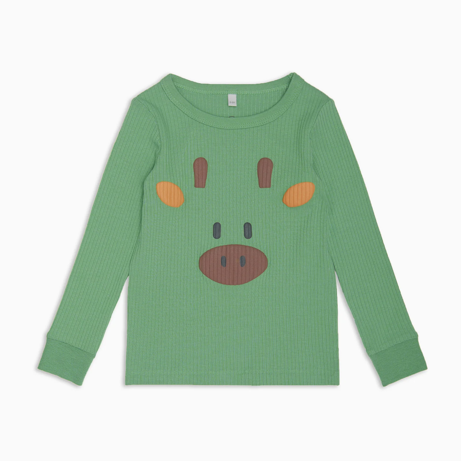 Giraffe Face Ribbed Pyjamas - Image 6