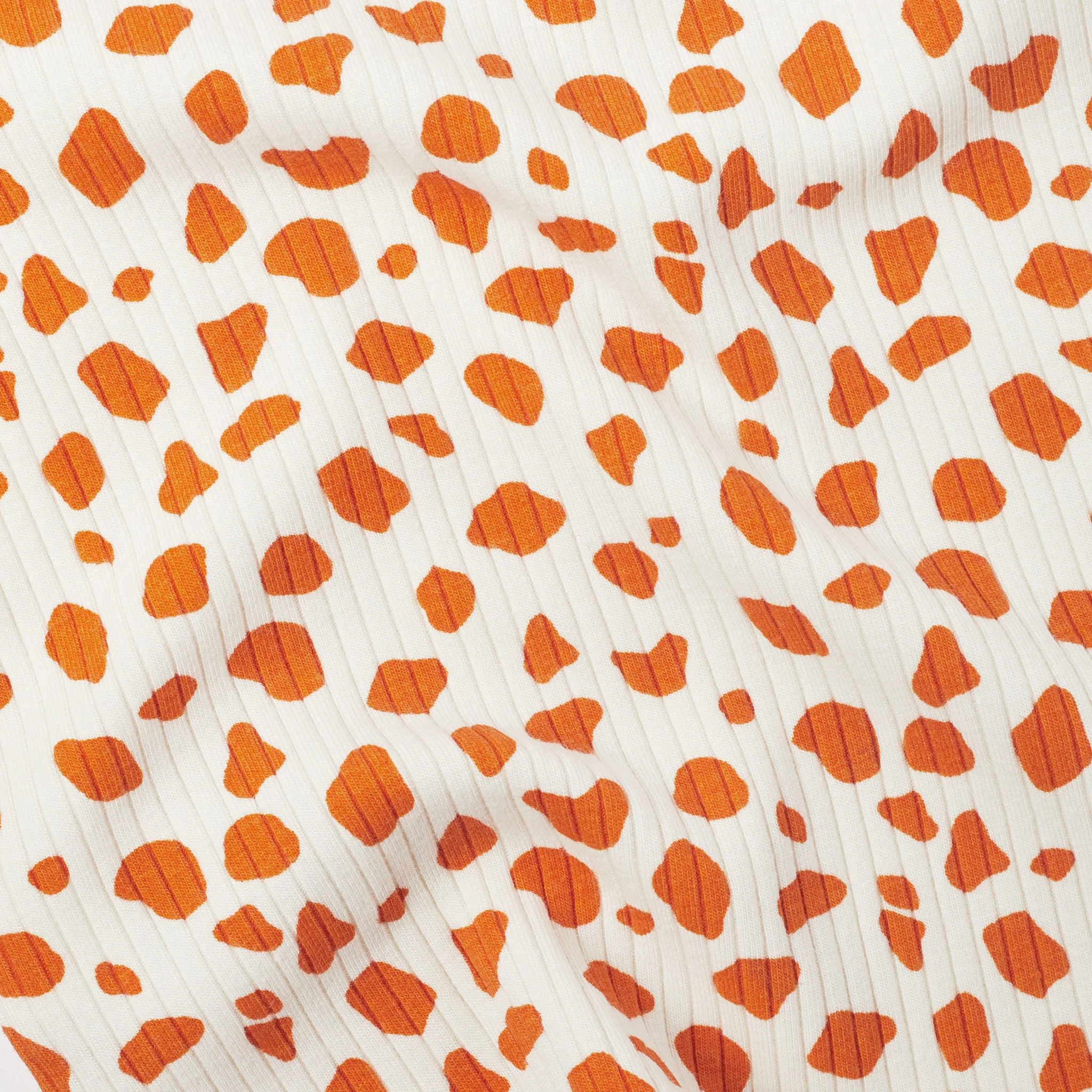 Giraffe Spot Ribbed Top - Image 2