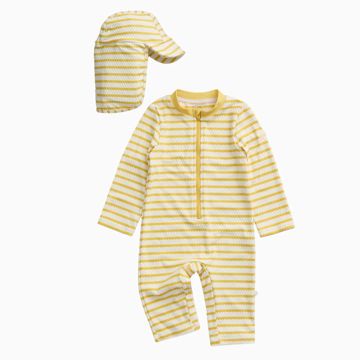 Golden Wave Sunsafe Swimsuit & Hat - Image 2