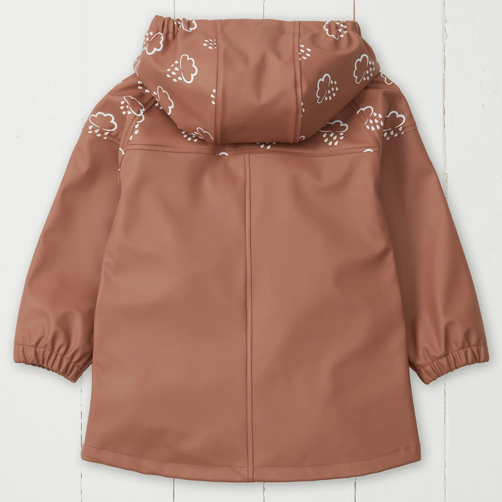 Grass and Air Colour Changing Rain Jacket - Rose - Image 4