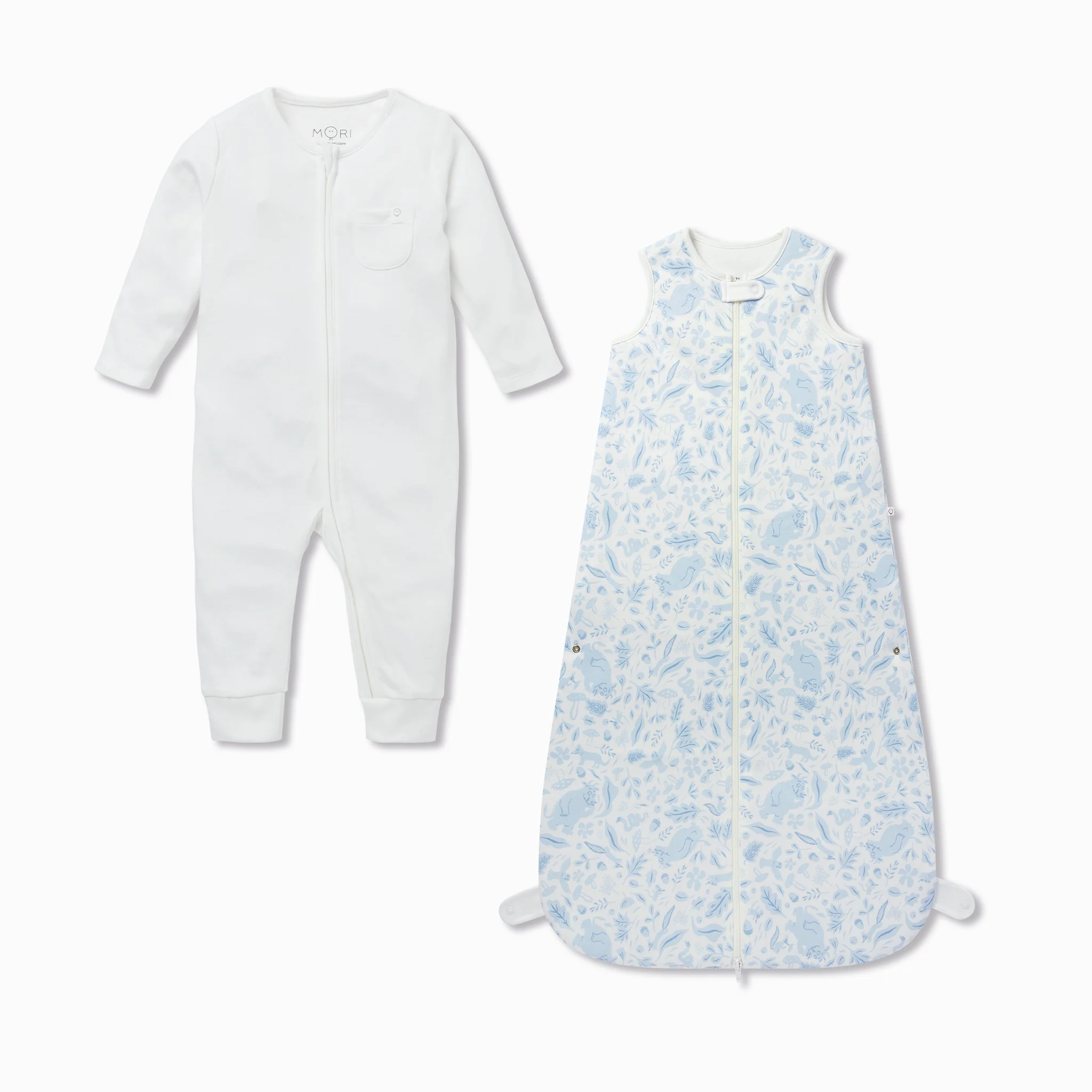 Gruffalo Dragonfly Blue & Plain Front Opening Bedtime Set 1.5 TOG - Image 5