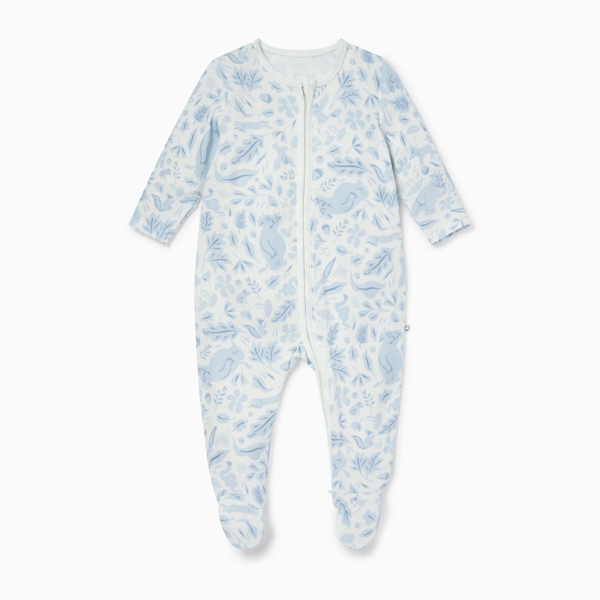 Gruffalo Dragonfly Blue Zip-Up Sleepsuit