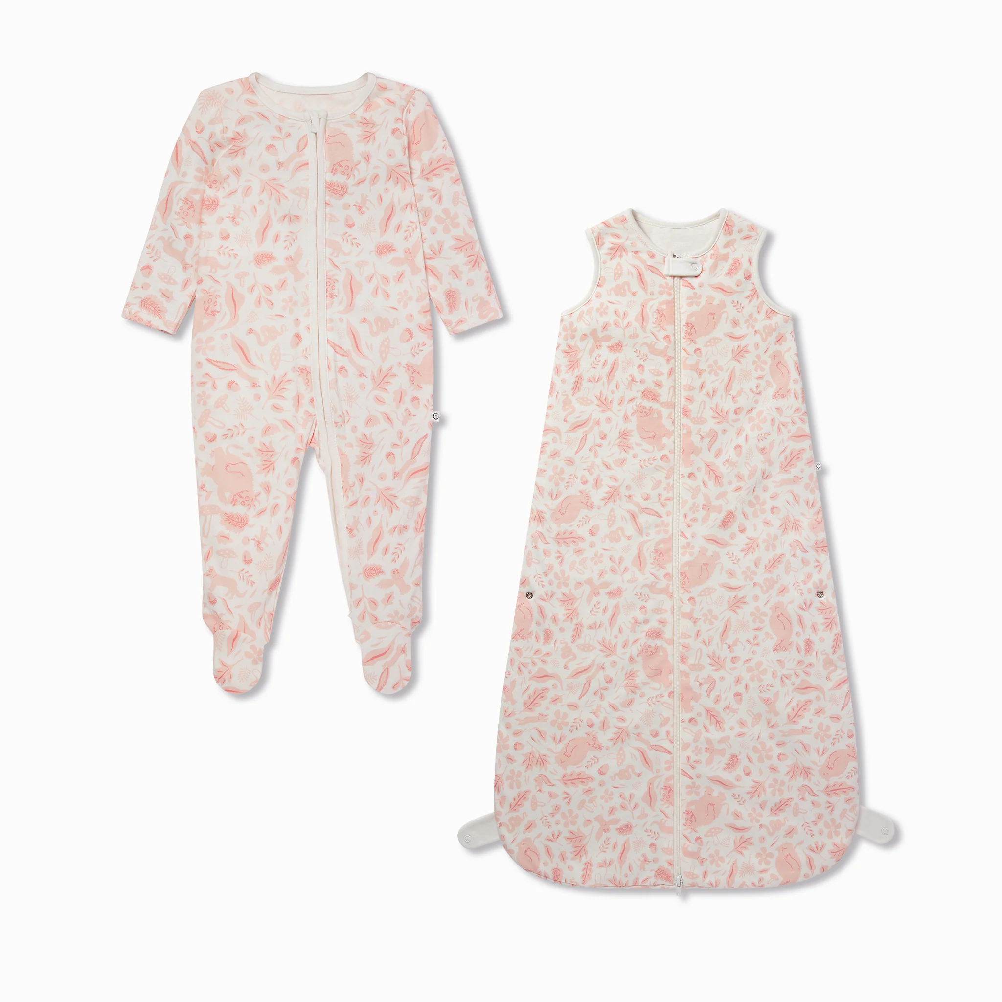 Gruffalo Foxglove Pink Front Opening Bedtime Set 1.5 TOG - Image 2