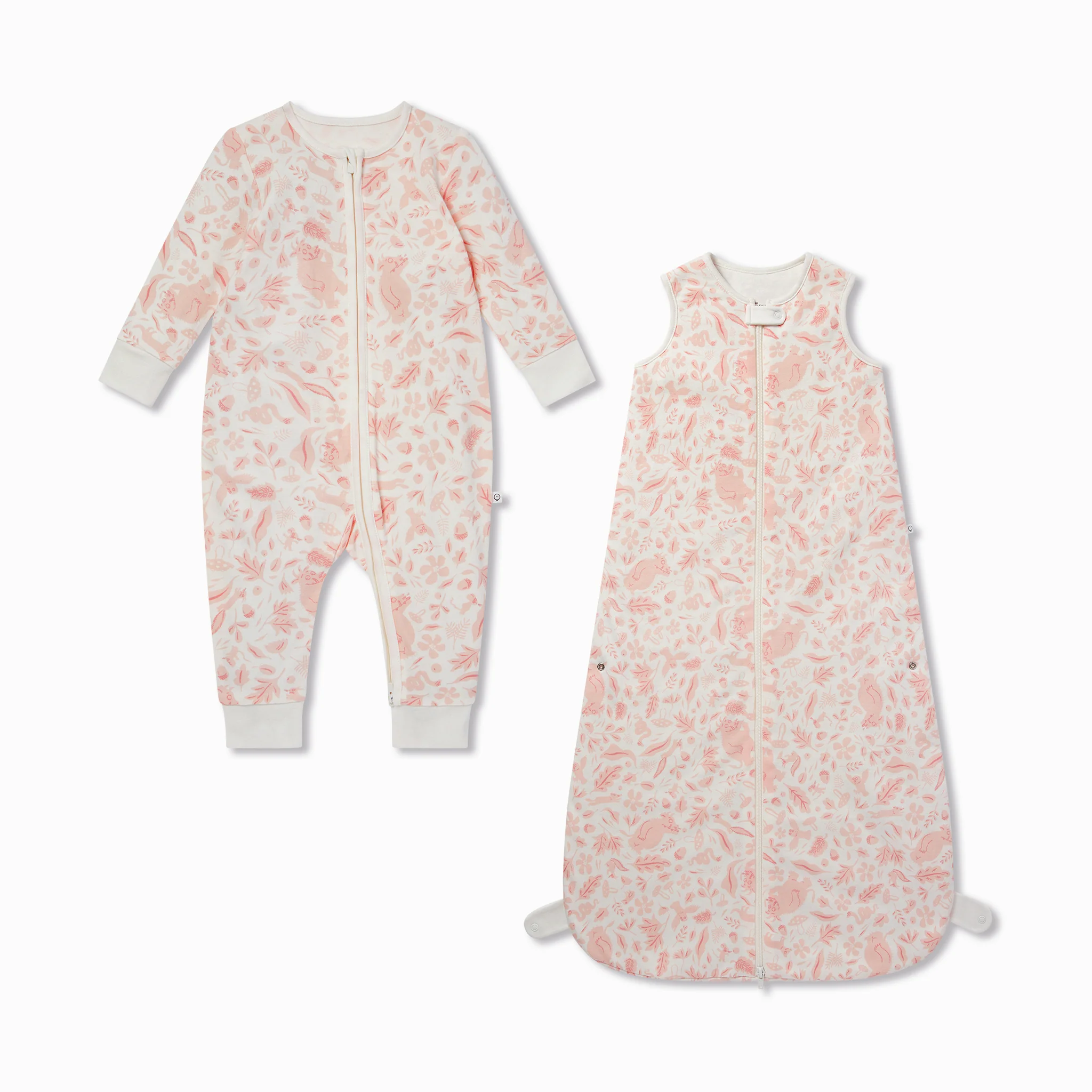 Gruffalo Foxglove Pink Front Opening Bedtime Set 1.5 TOG - Image 3