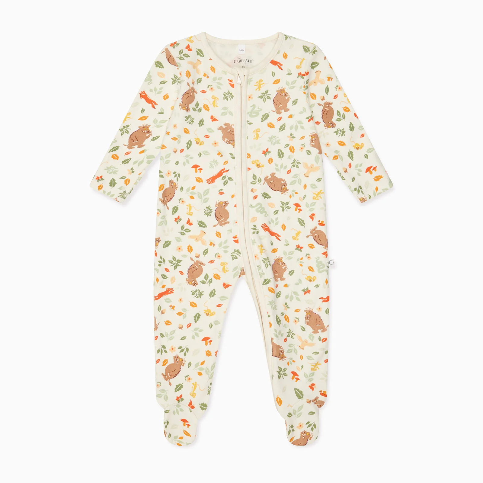 Gruffalo Woodland Clever Zip Sleepsuit - Image 2