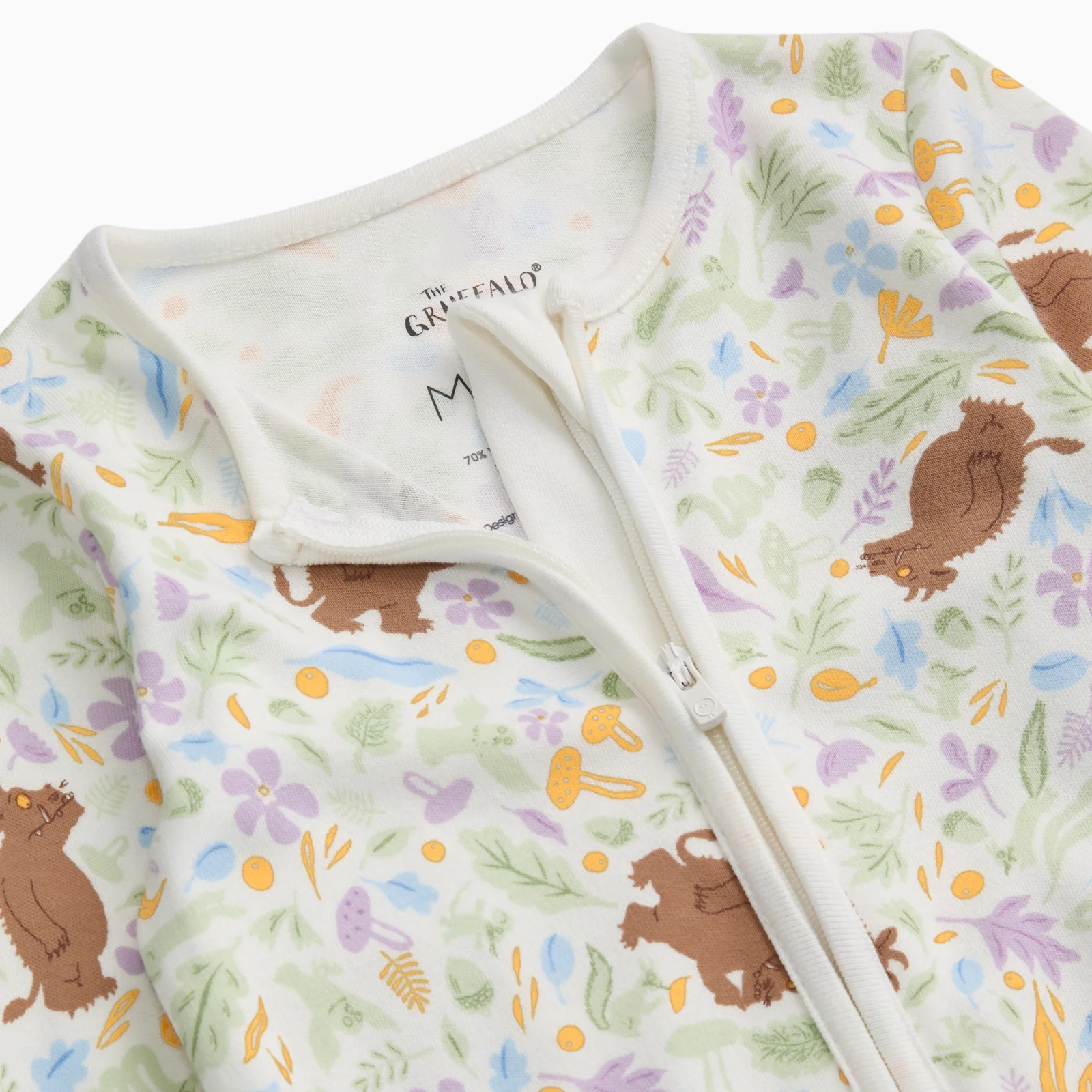 Gruffalo Woods Clever Zip Sleepsuit - Image 5