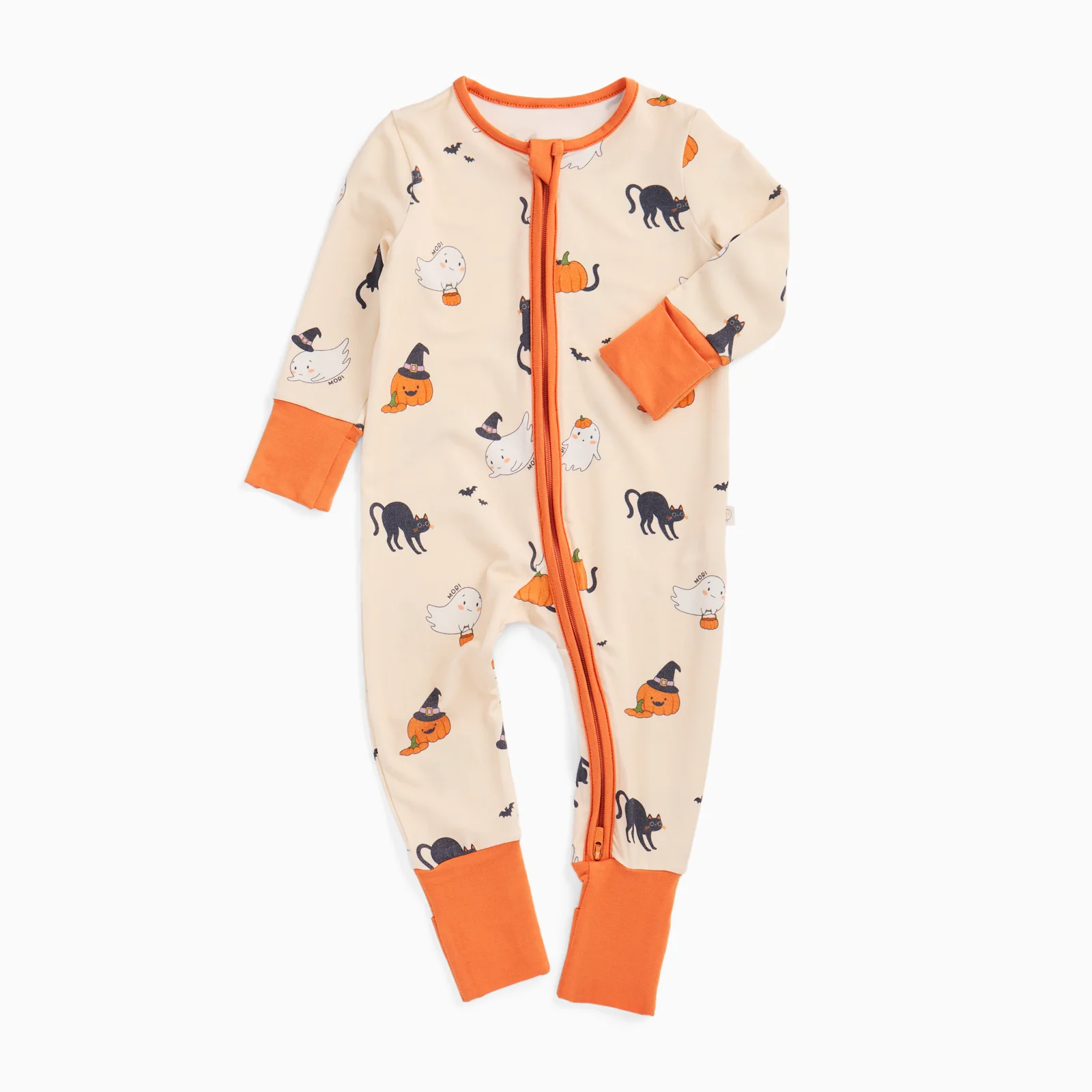 Halloween Hugs Clever Zip Sleepsuit - Image 3