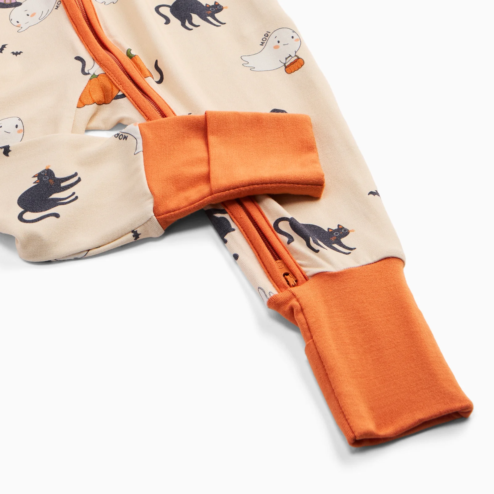 Halloween Hugs Clever Zip Sleepsuit - Image 5