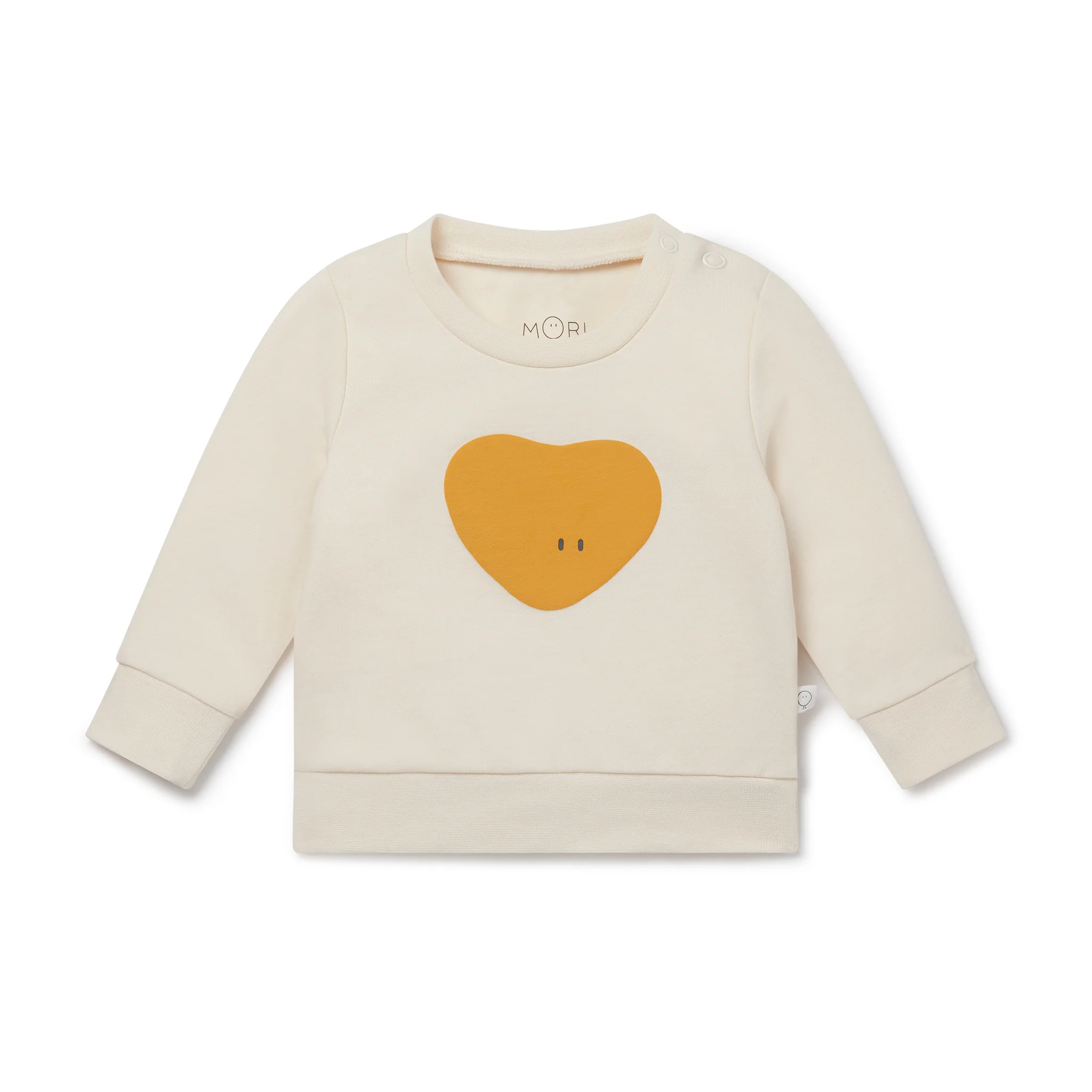 Heart Sweatshirt & Ribbed Leggings Outfit - Image 3