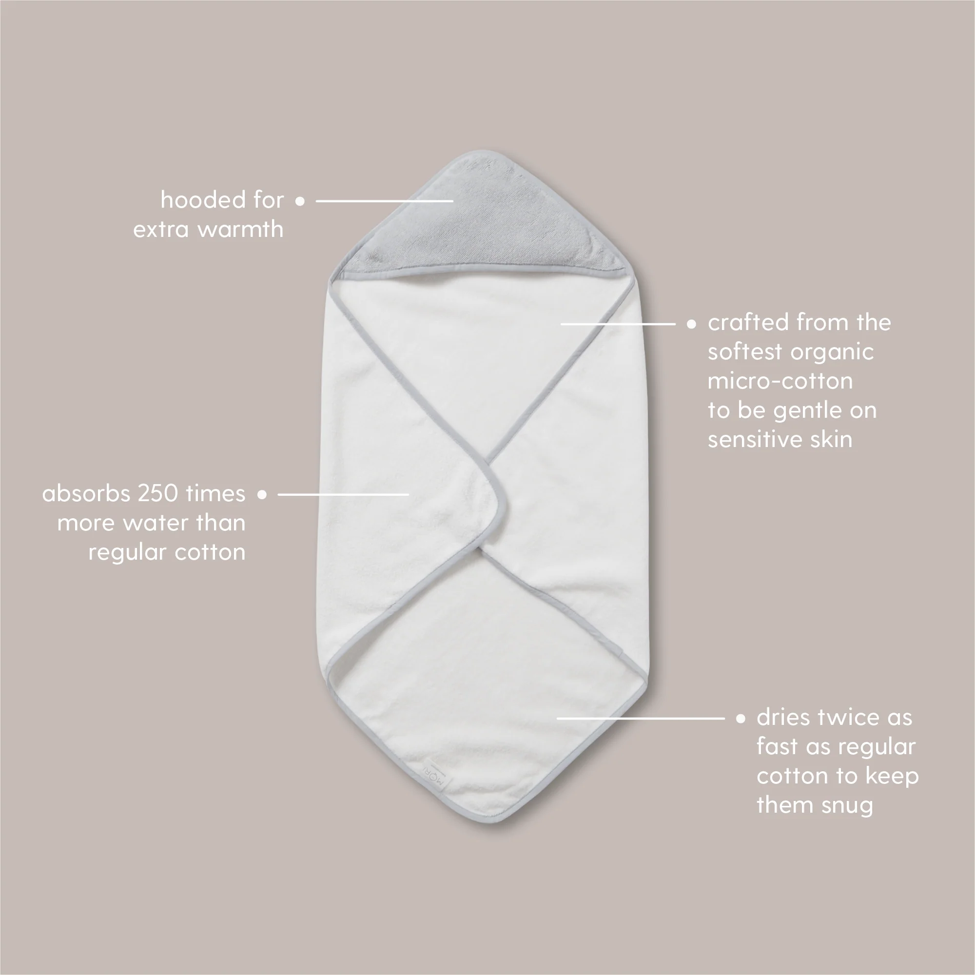 Baby Hooded Bath Towel - Image 14
