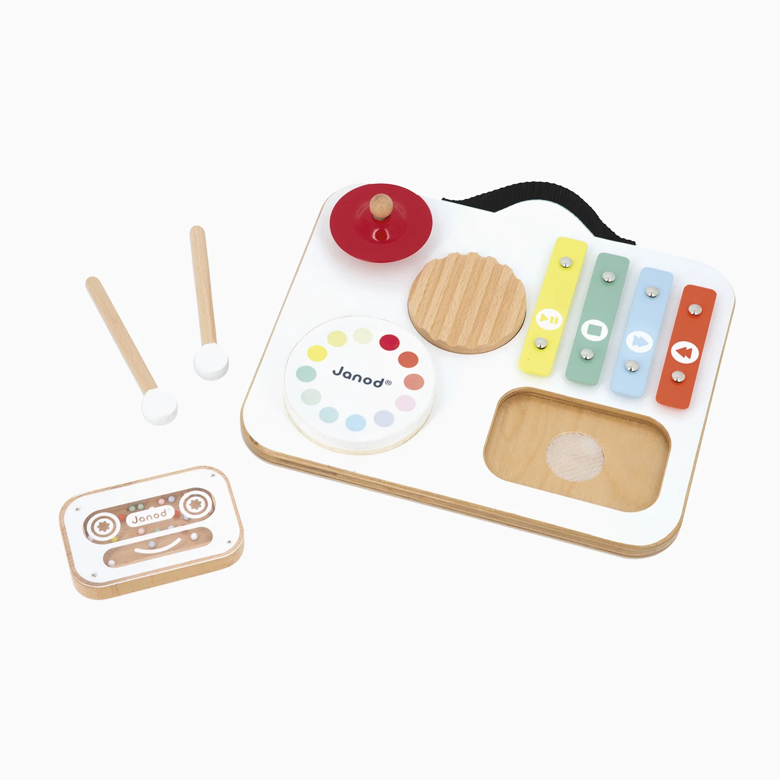 Janod Baby Musical Table - Confetti - Image 2