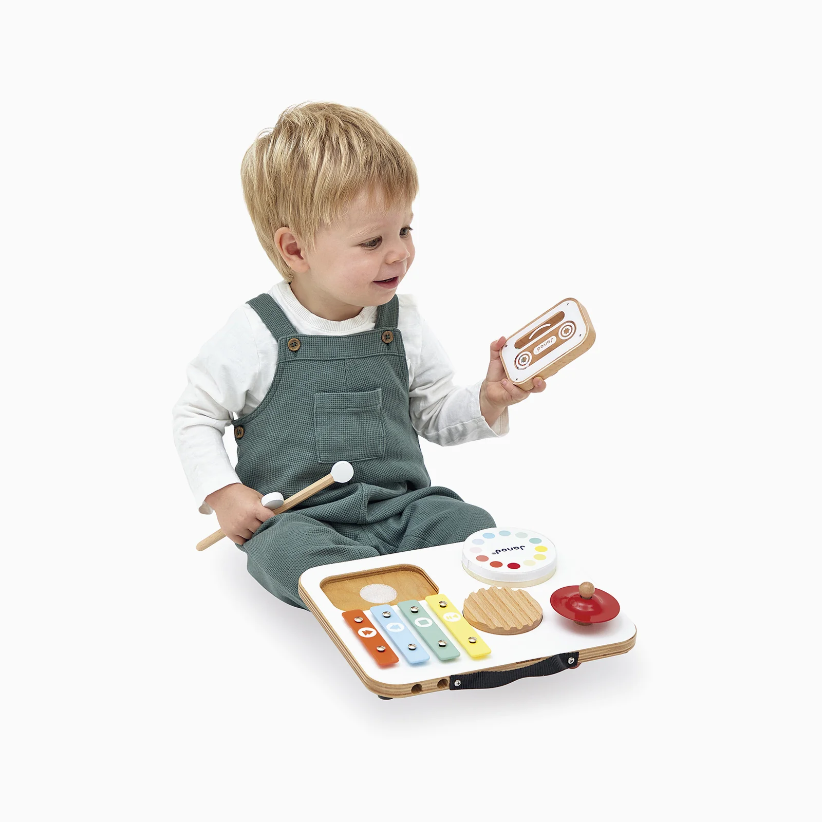 Janod Baby Musical Table - Confetti - Image 3