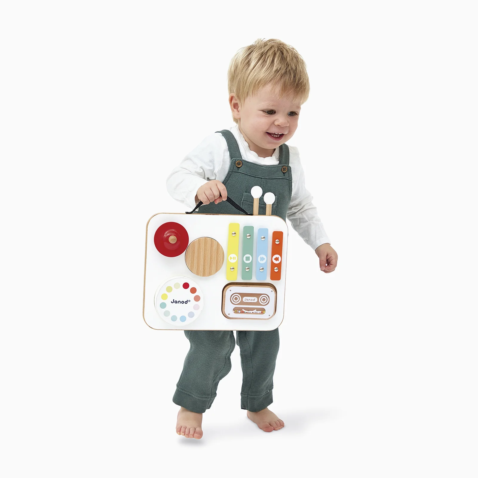 Janod Baby Musical Table - Confetti - Image 4