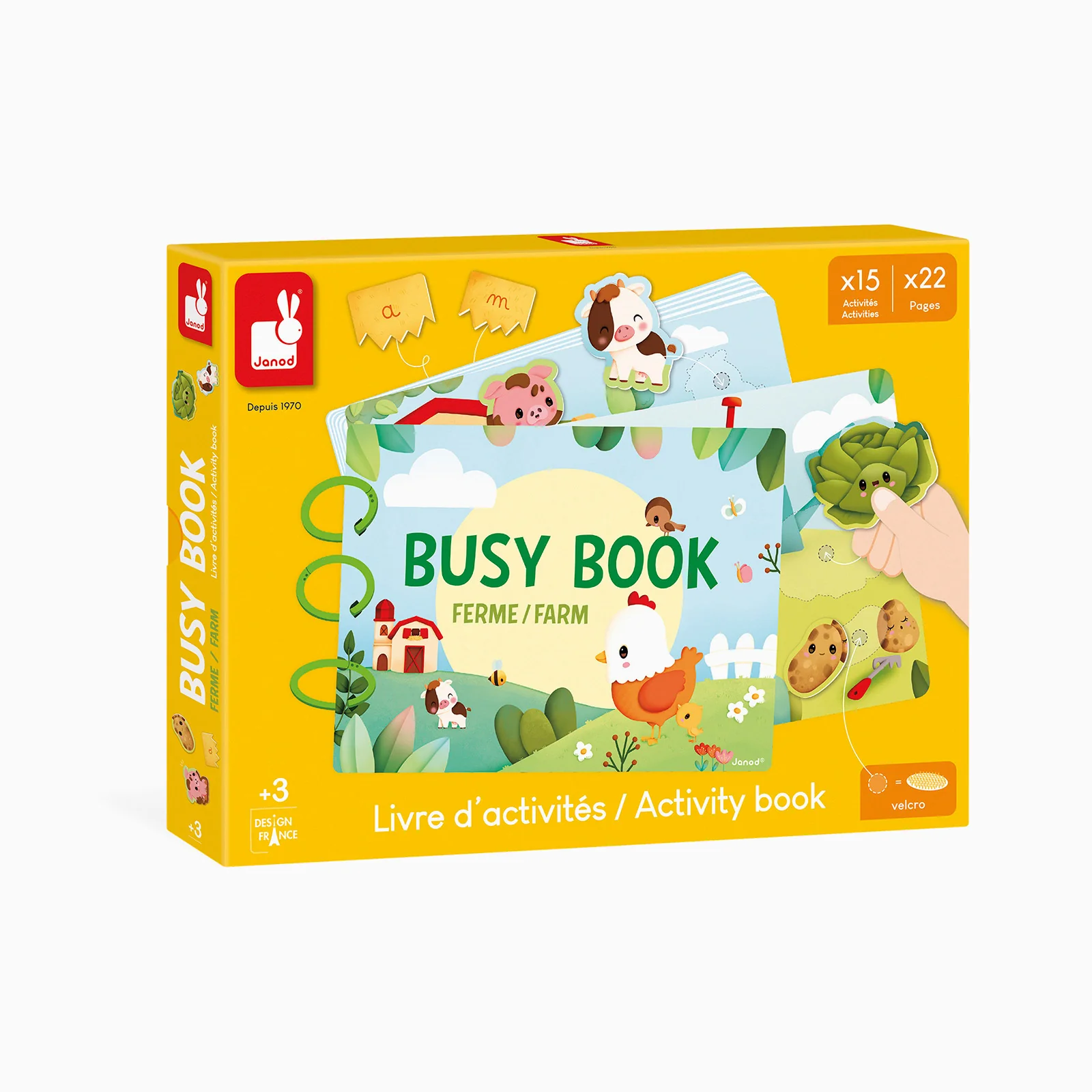 Janod Busy Book - Farm - Image 9