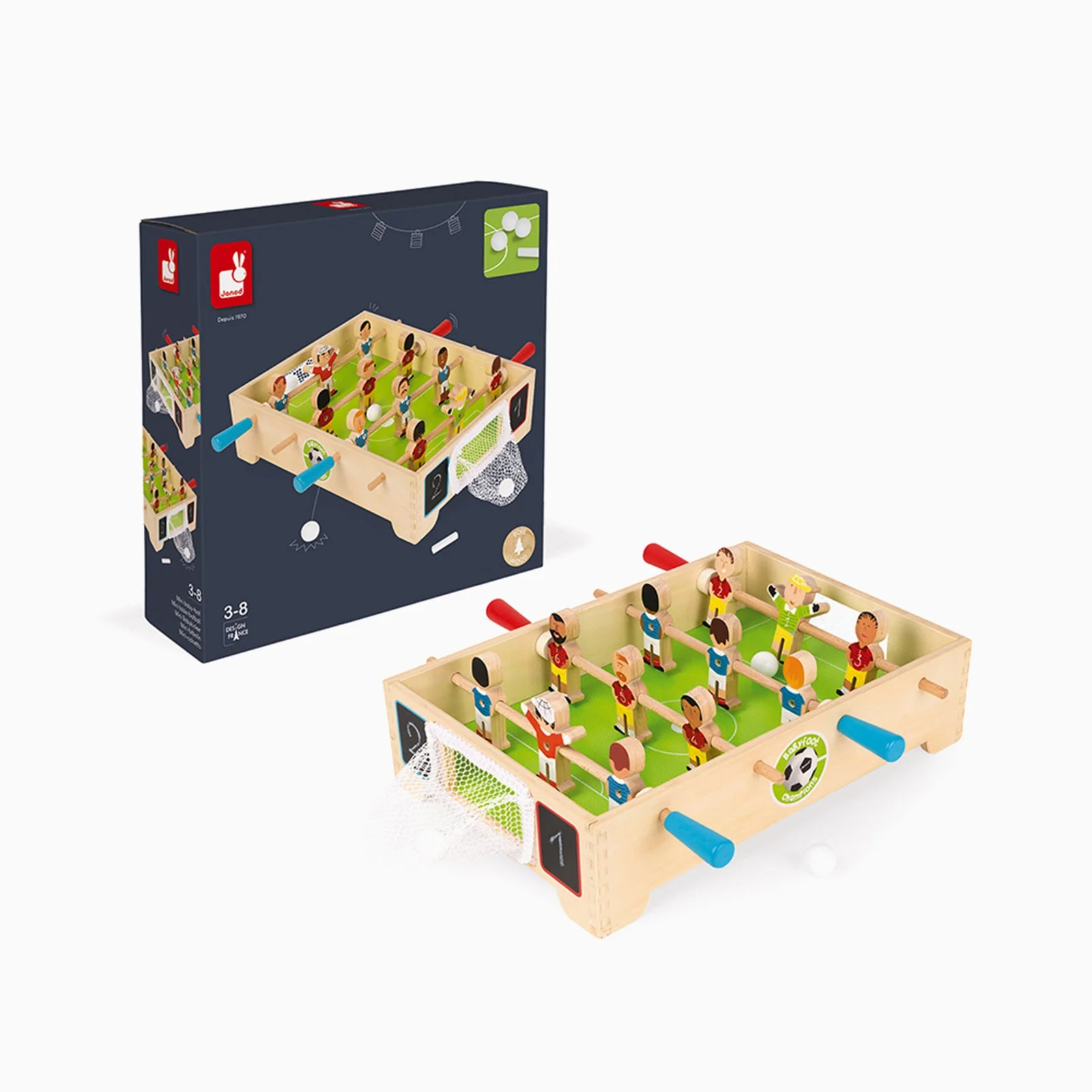 Janod Champions Mini Table Football - Image 3