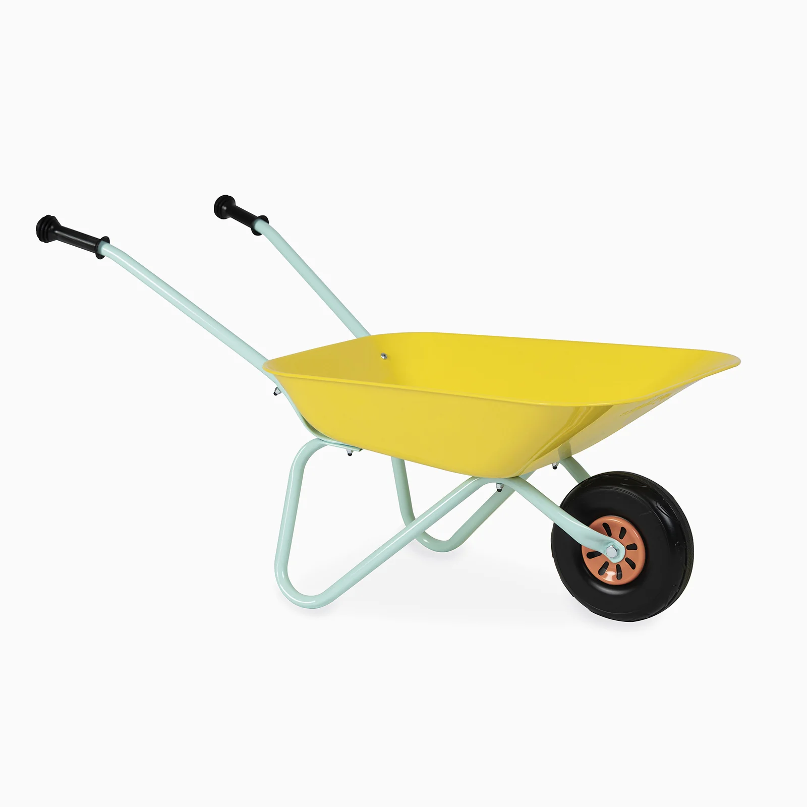 Janod Metal Wheelbarrow - Happy Garden