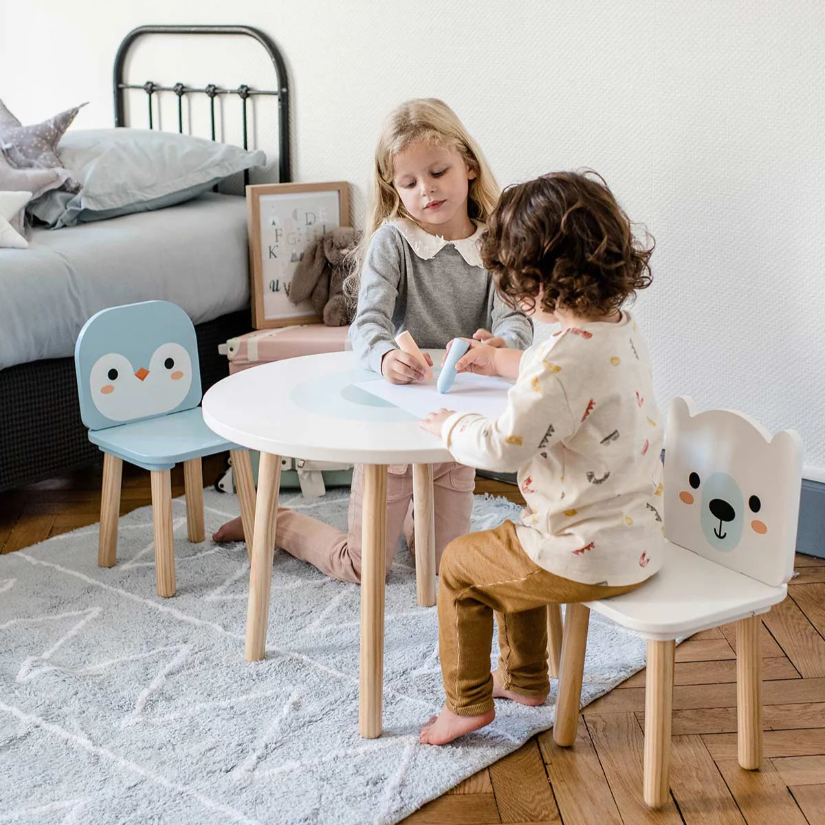 Janod Polar Table And 2 Chairs - Image 2