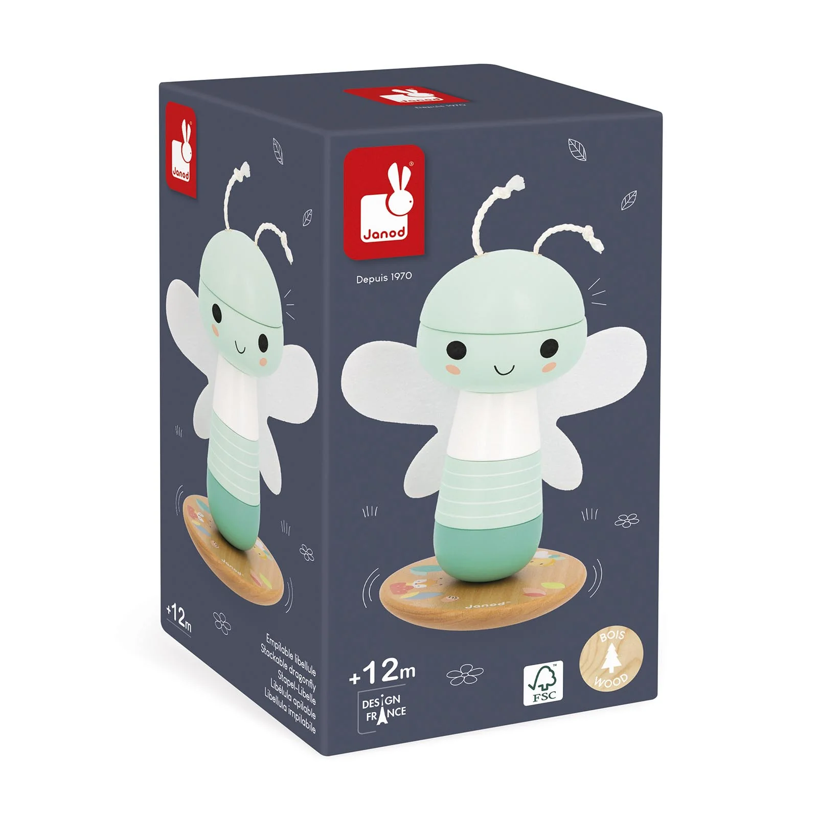 Janod Pure Stackable Dragonfly - Image 6