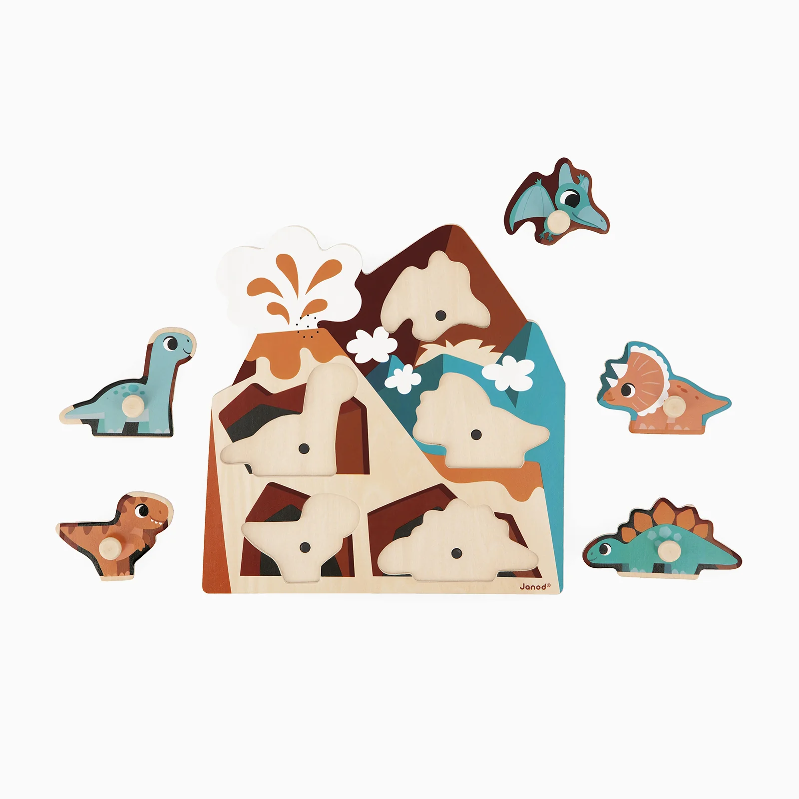Janod Sound Puzzle - Dino - Image 4