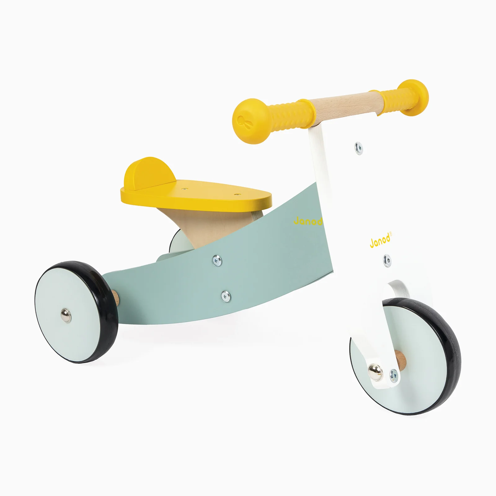Janod Wooden Ride On - Happy Garden - Image 2