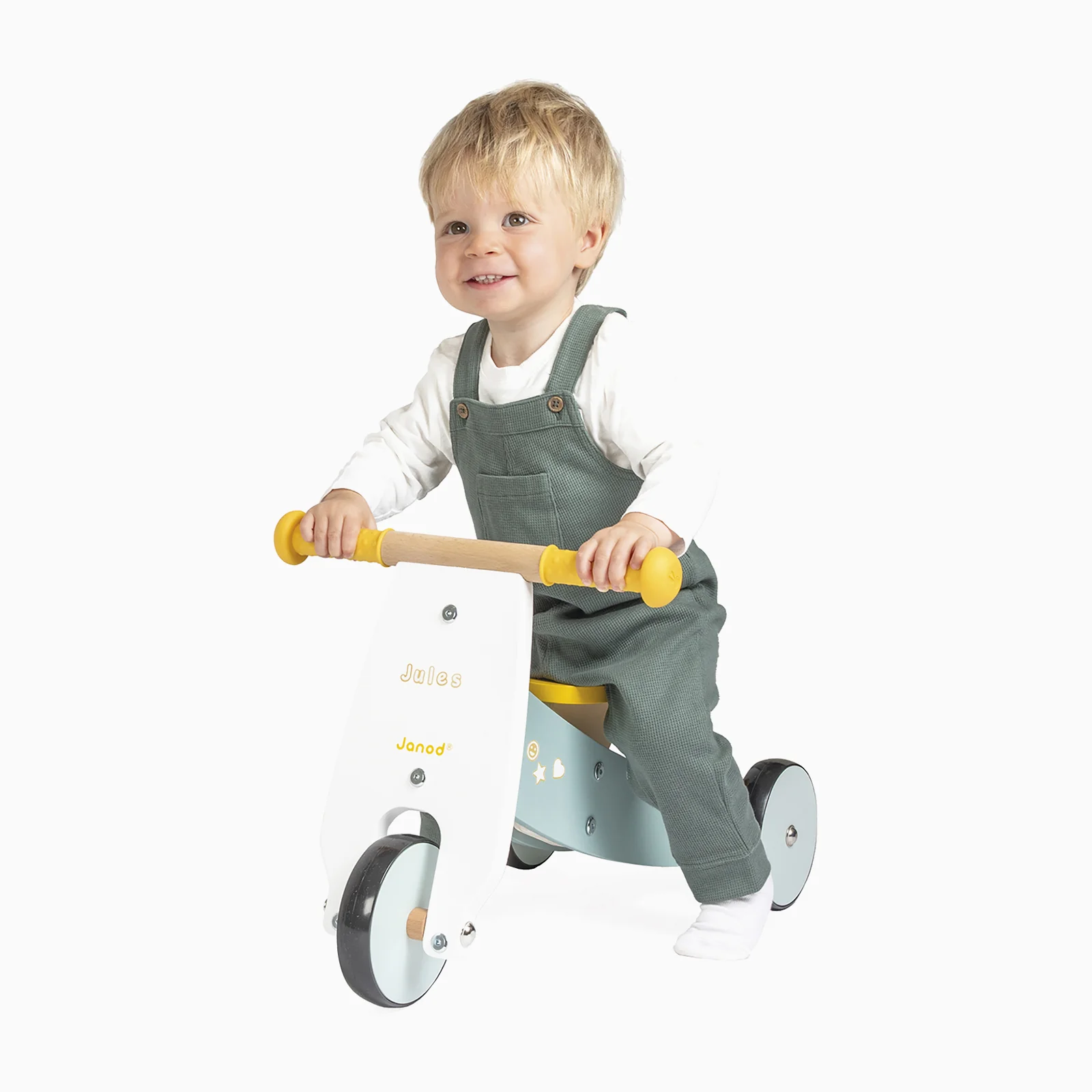 Janod Wooden Ride On - Happy Garden - Image 3