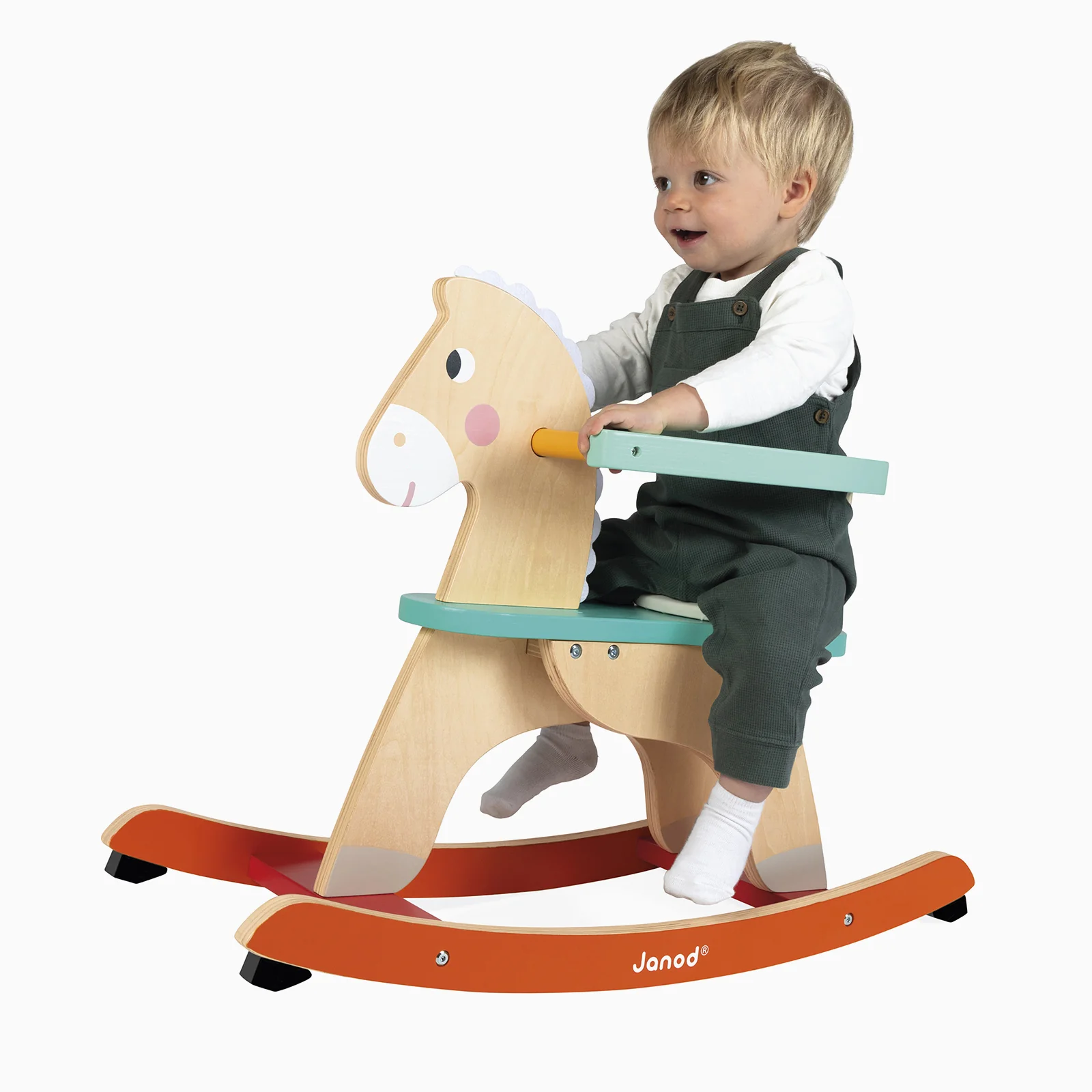 Janod Zigolos Colourful Rocking Horse - Image 5