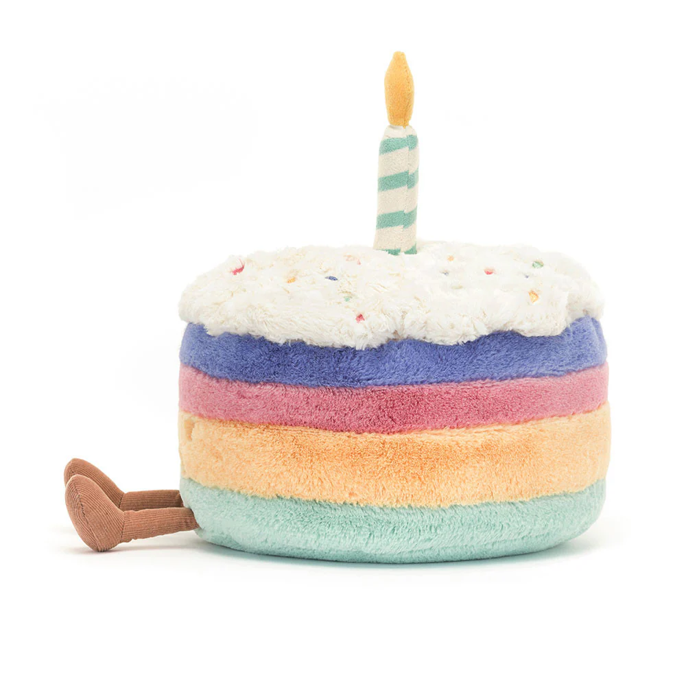 Jellycat Amusables Rainbow Cake Large - Image 2