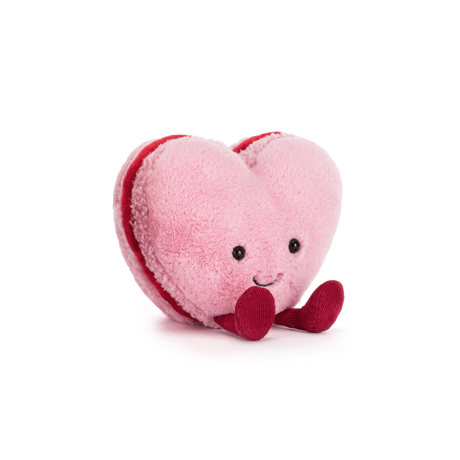 Jellycat Amuseables Colette Heart Macaron Pink - Image 2
