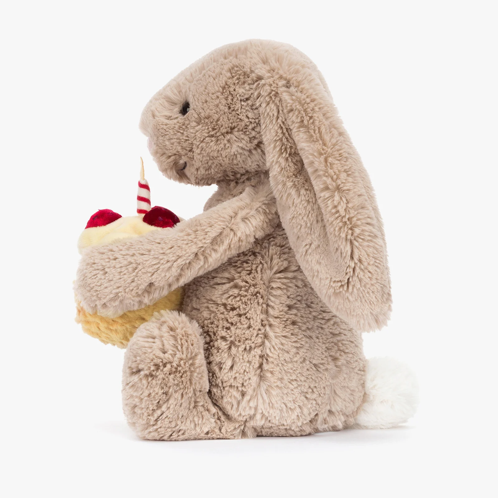 Jellycat Bashful Beige Bunny 'Birthday' - Image 3
